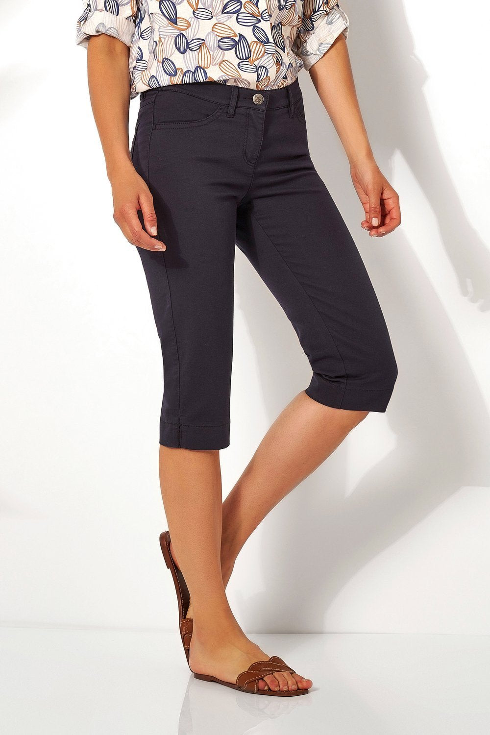 Perfect Shape Capri (Dark Blue)