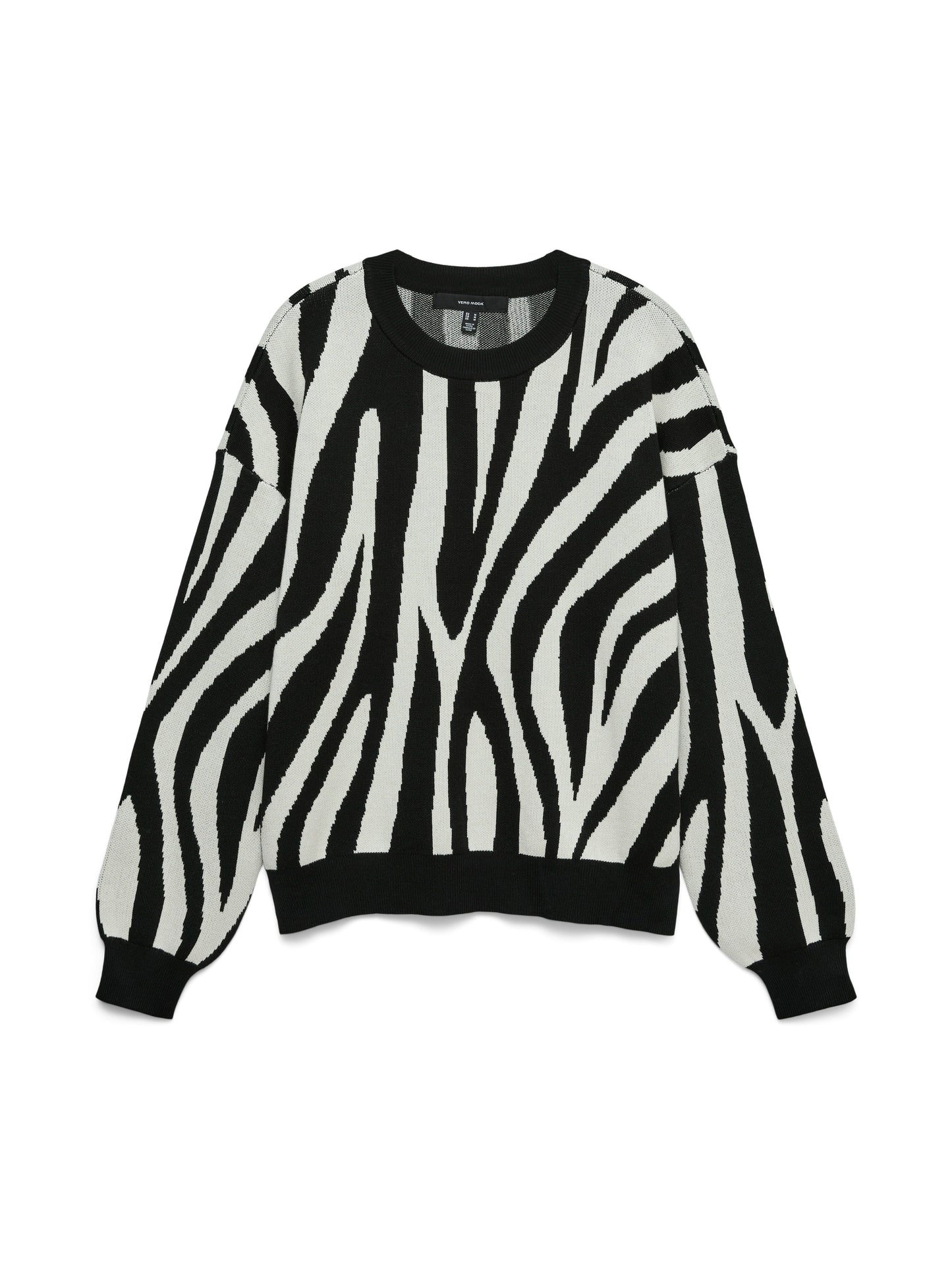 Vmsiljeanimal Ls O-nck Pullover Ga Noos (Birch/w. B)