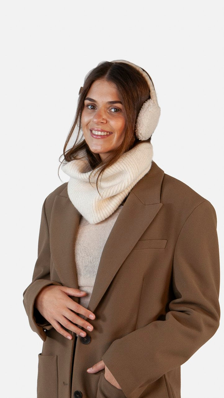 Browniez Earmuffs (White Cream)