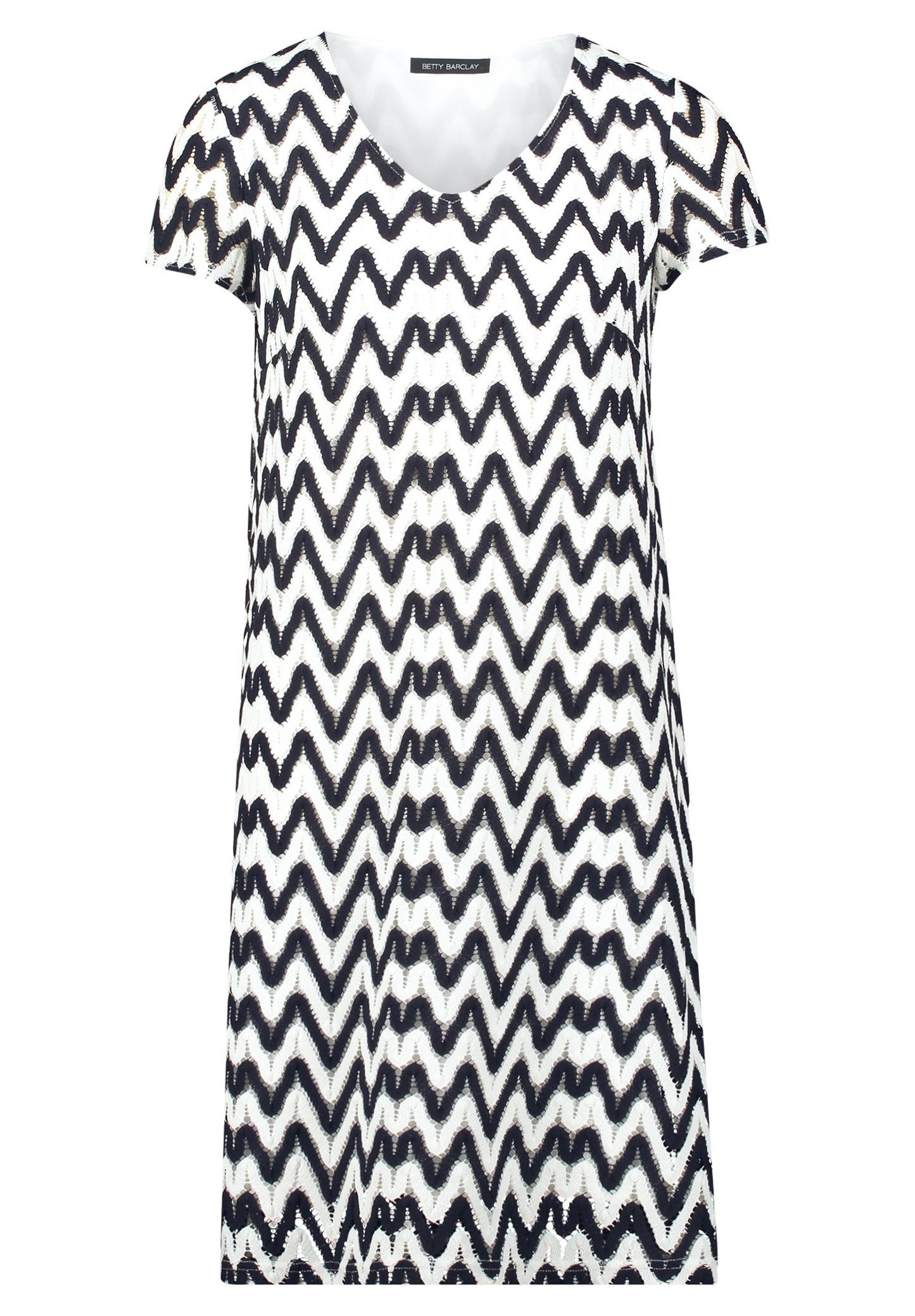 Sommerkleid (Dark Blue/cream)