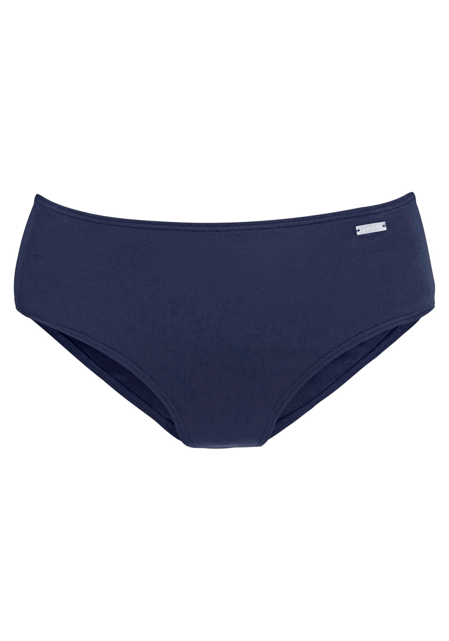 LASCANA Bikinihose (höher geschnitten) (Navy)