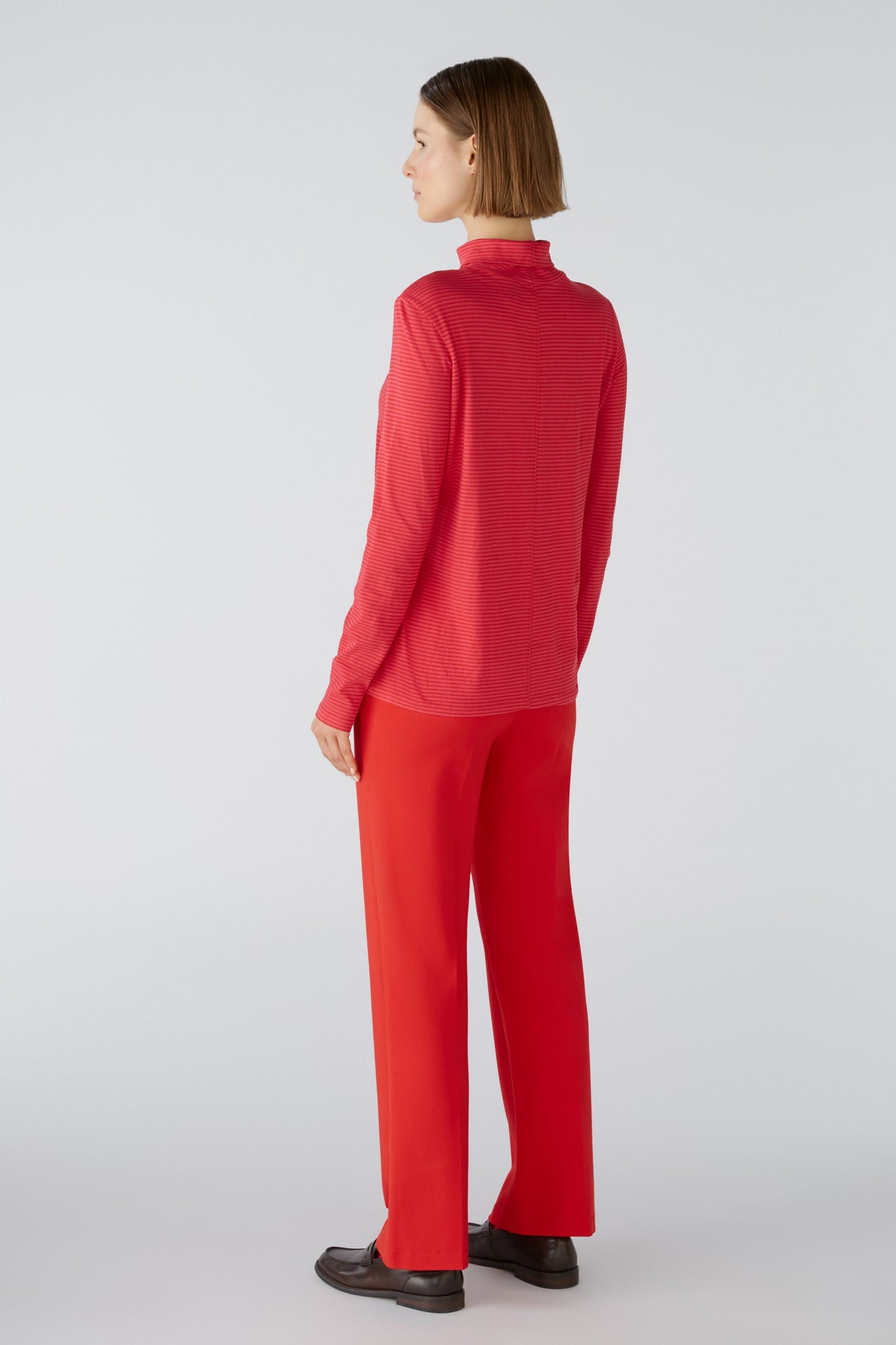 Langarmshirt 100% Organic Cotton (Red Rose)