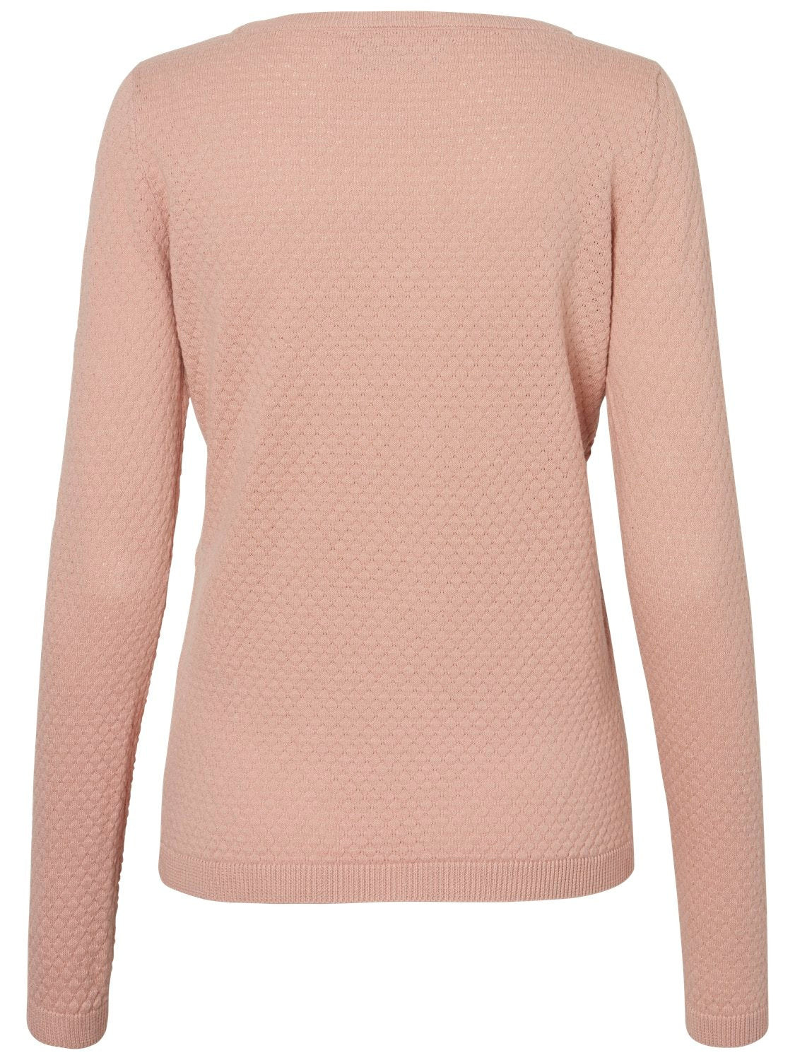 Vmcare Structure Ls O-neck Blou Noos (Misty Rose)