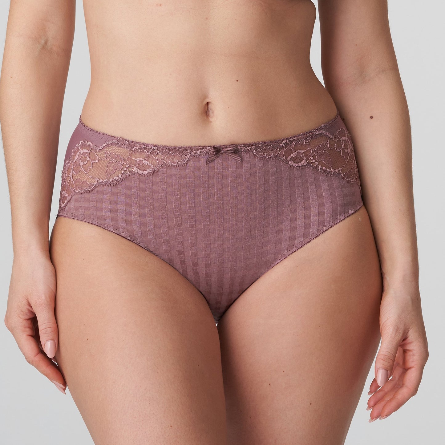 MADISON Satin Taupe Taillenslip (Sat)