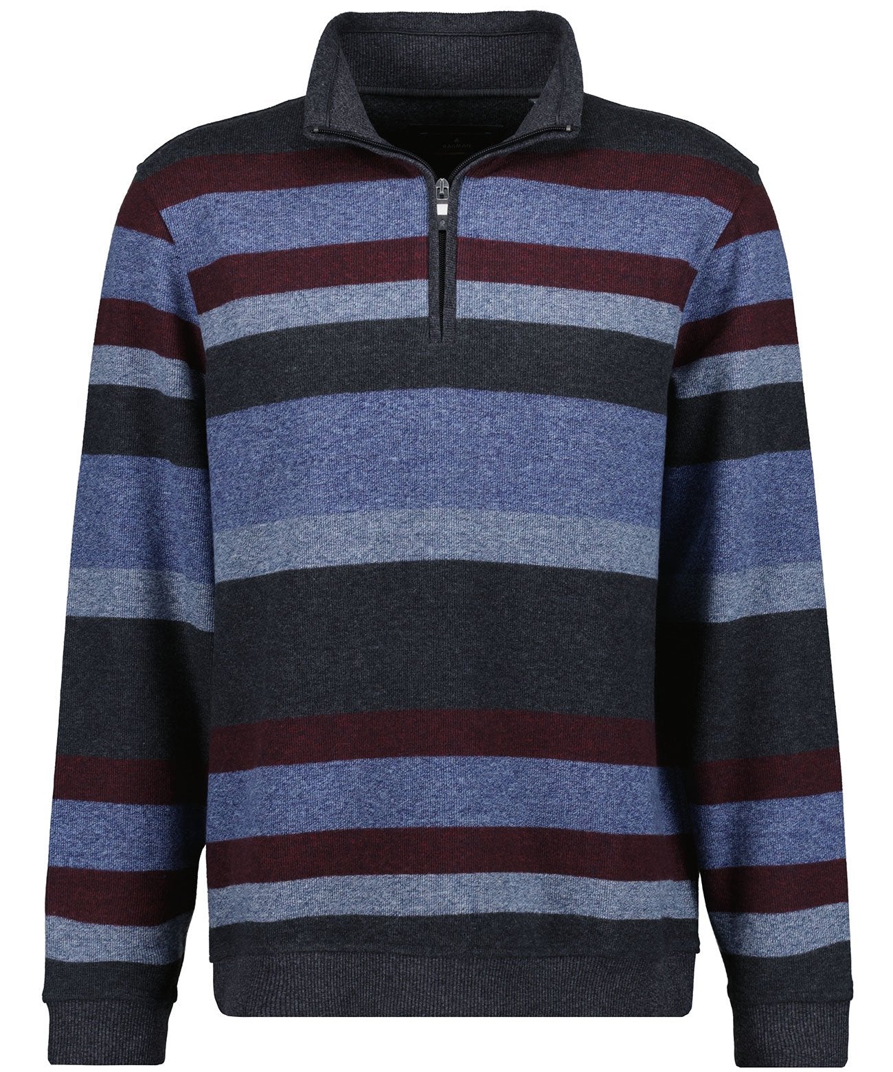 Sweatshirt, gestreift (Anthra)