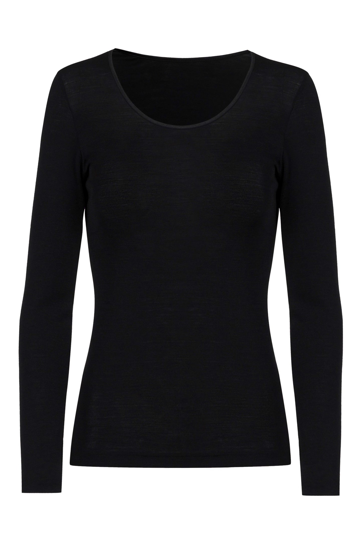 Shirt langarm (Schwarz)