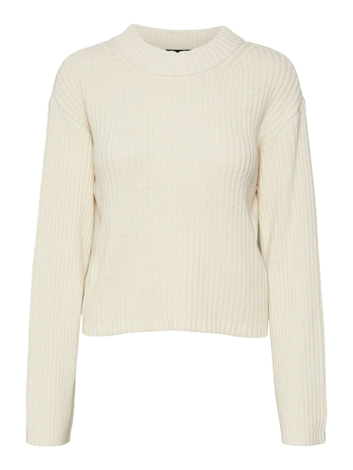 Vmhilde Ls O-neck Short Pullover Noos (Birch)