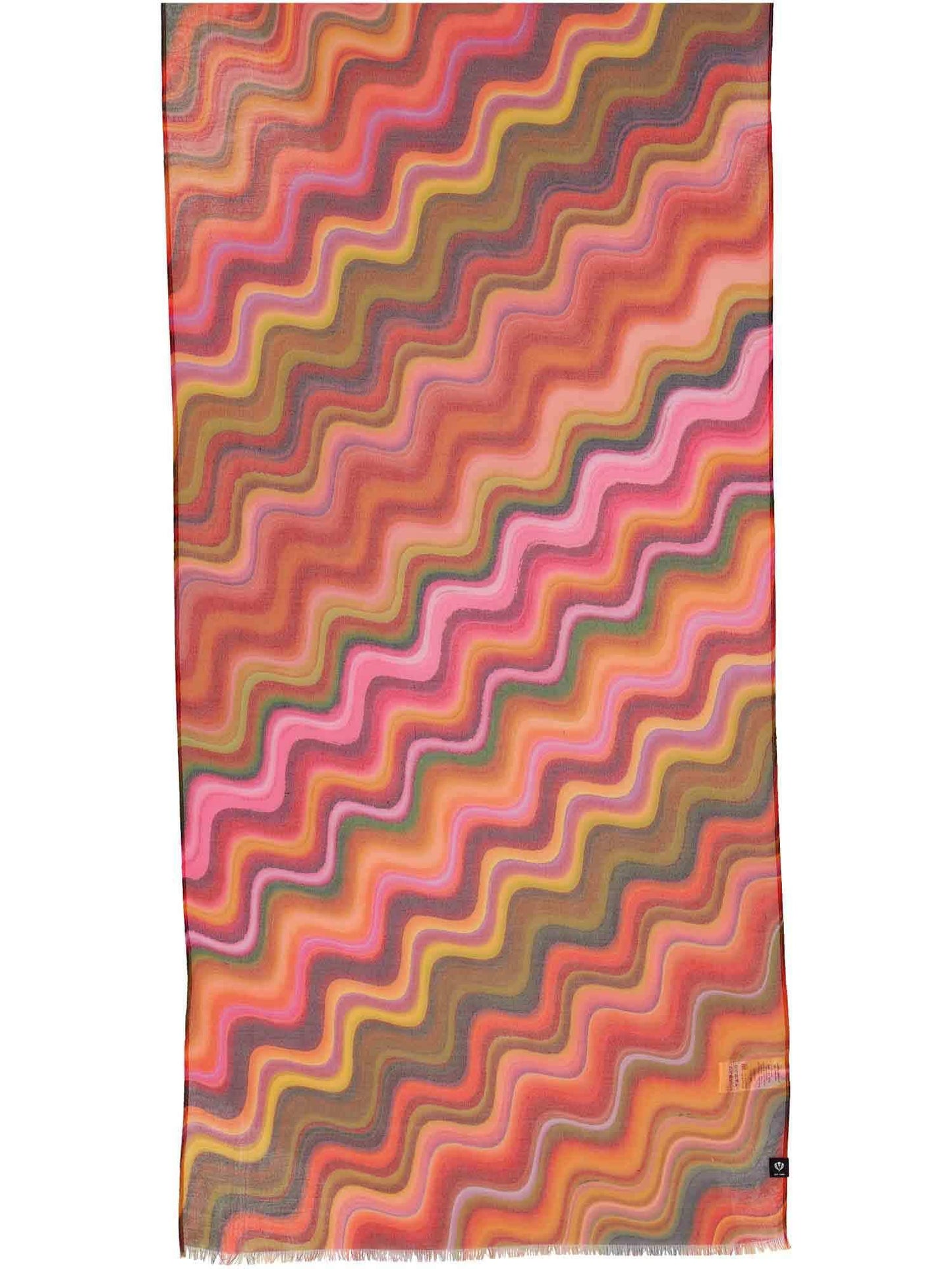 Schal Polyester Schal (Exotic Orange)