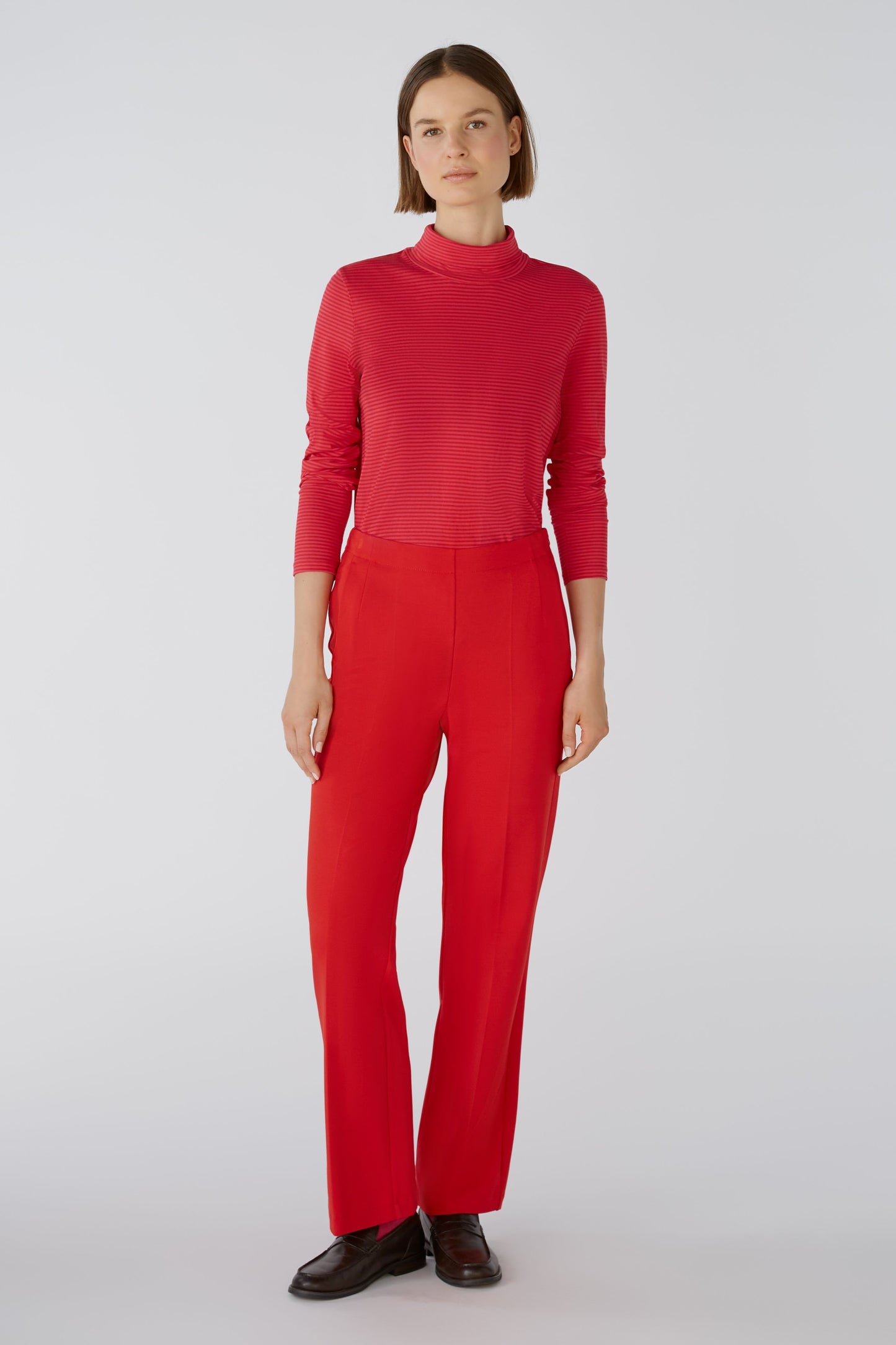 Langarmshirt 100% Organic Cotton (Red Rose)