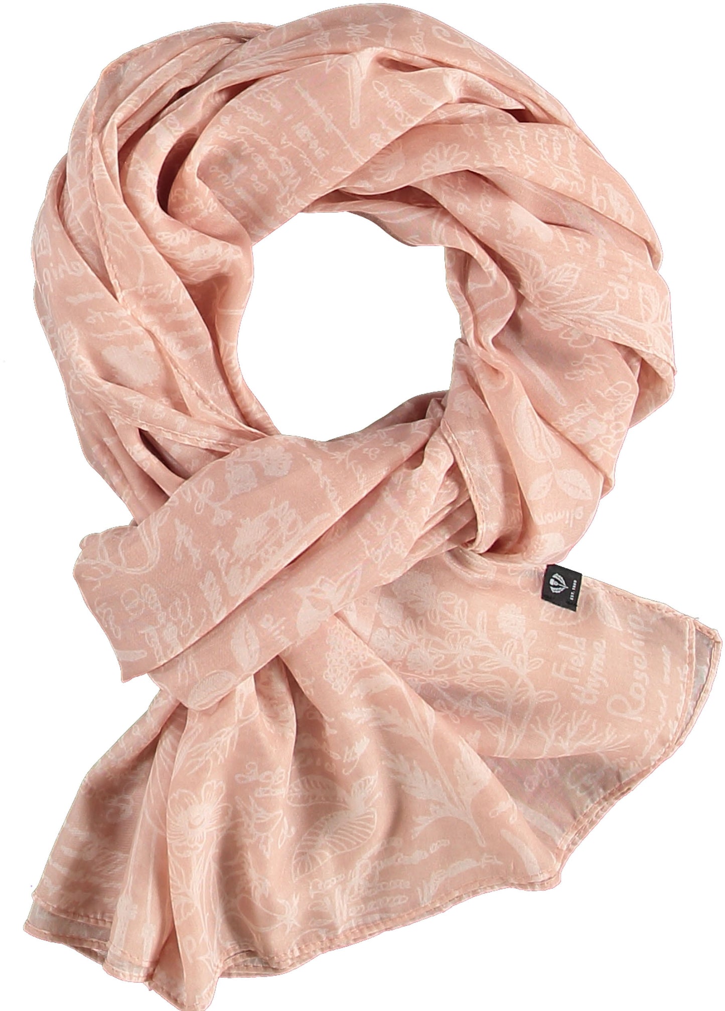 Stola Polyester Stola (Dusty Rose)