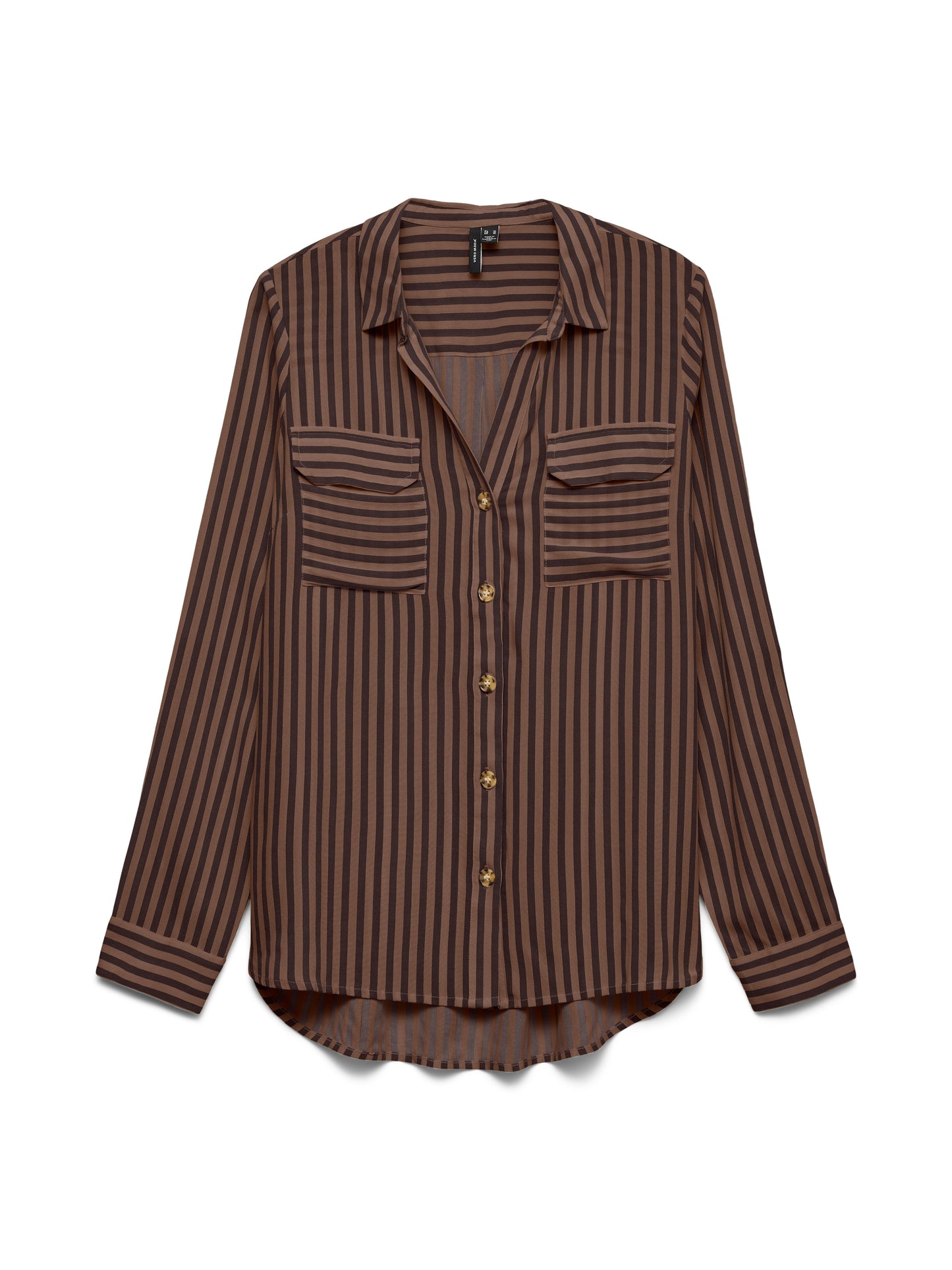 Vmbumpy L/s Shirt New Wvn Noos (Chocolate)