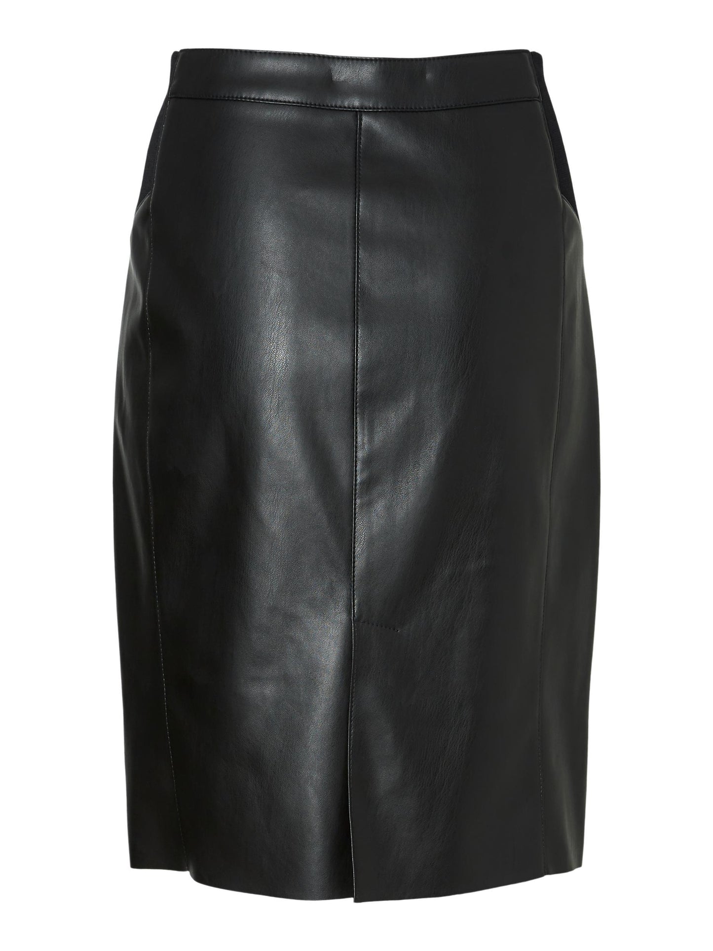 Vmbuttersia Hw Coated Skirt Noos (Black)