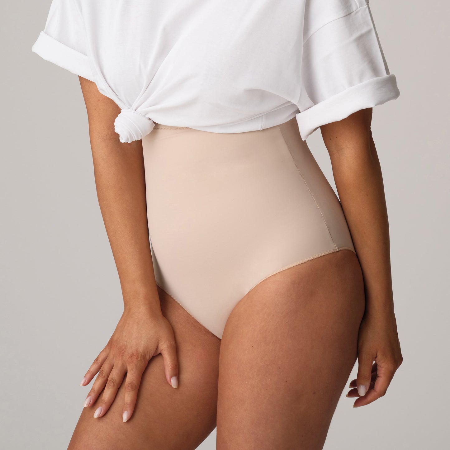 PERLE caffé latte Shapewear Taillenslip (Cal)