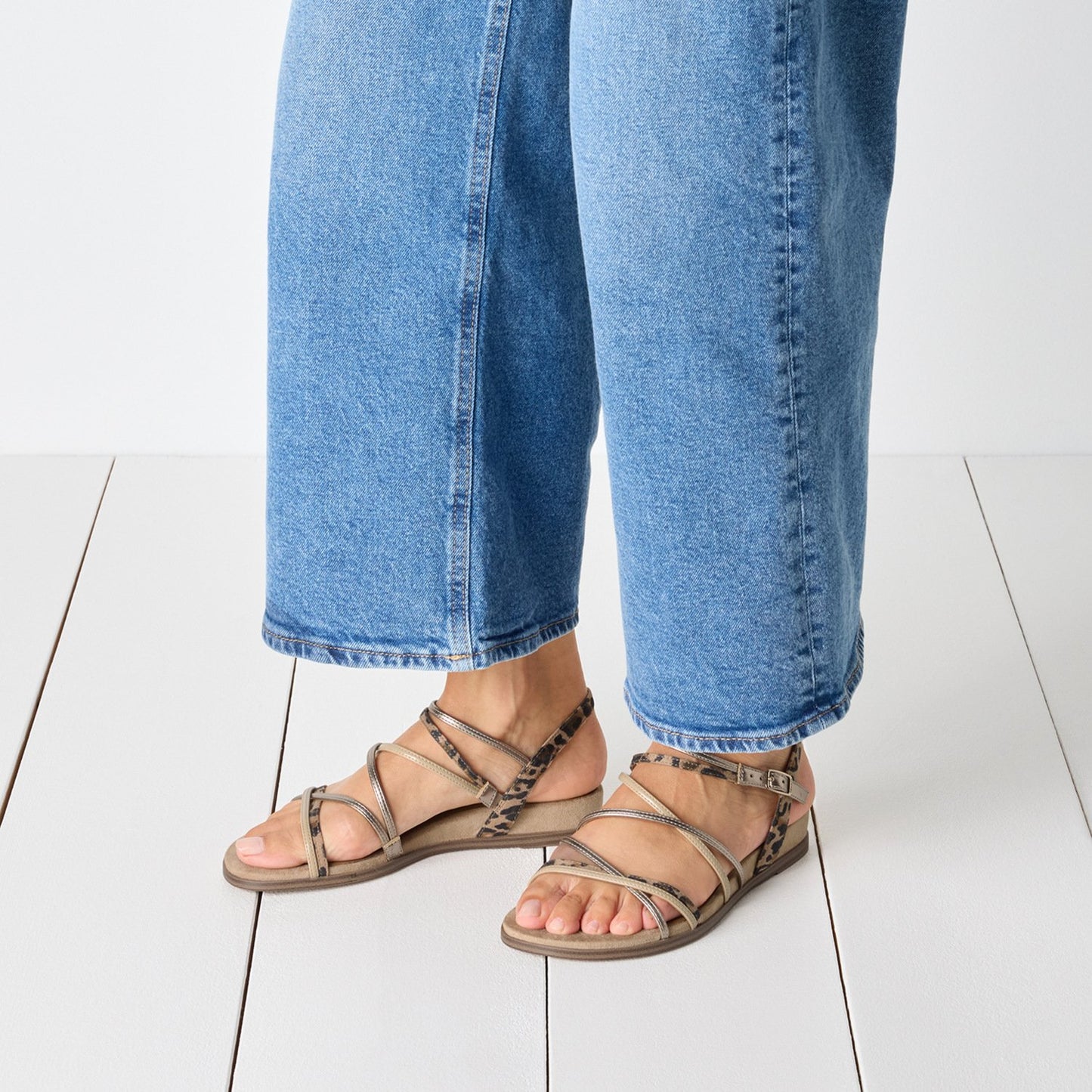 Sandalette (Tan Comb)