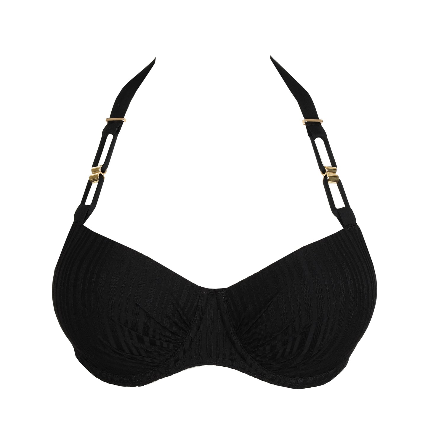 KIRUNA schwarz Unterlegter Bikini Balconette (Zwa)