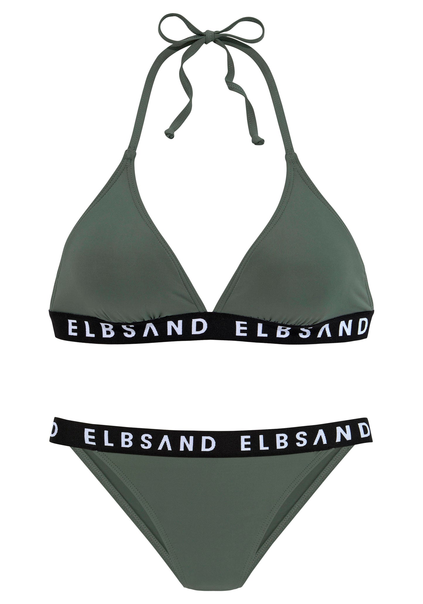 Elbsand LM Triangel-Bikini (Oliv)