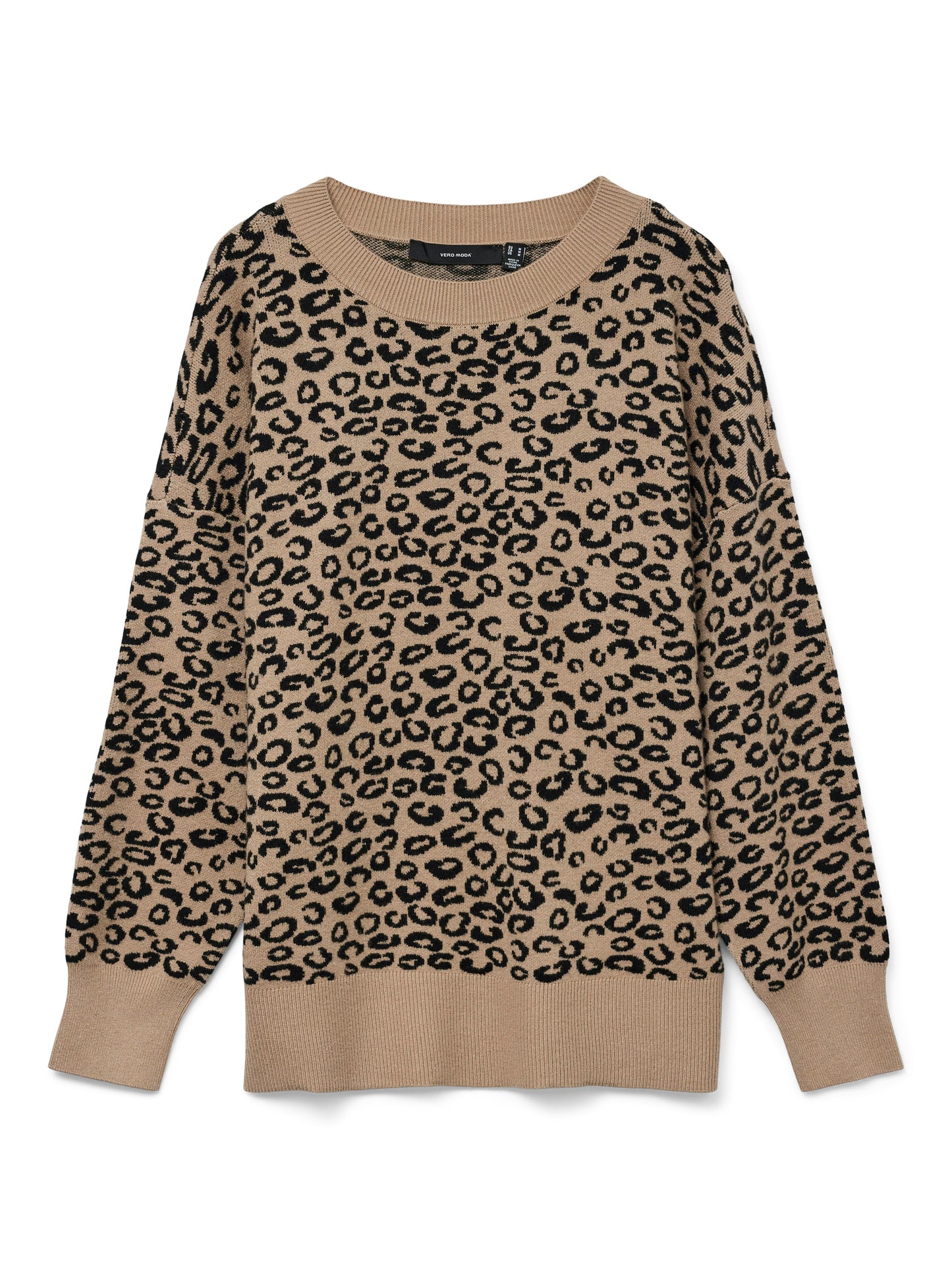 Vmnancy Ls O-neck Long Pullover Boo Rep (Silver Min)