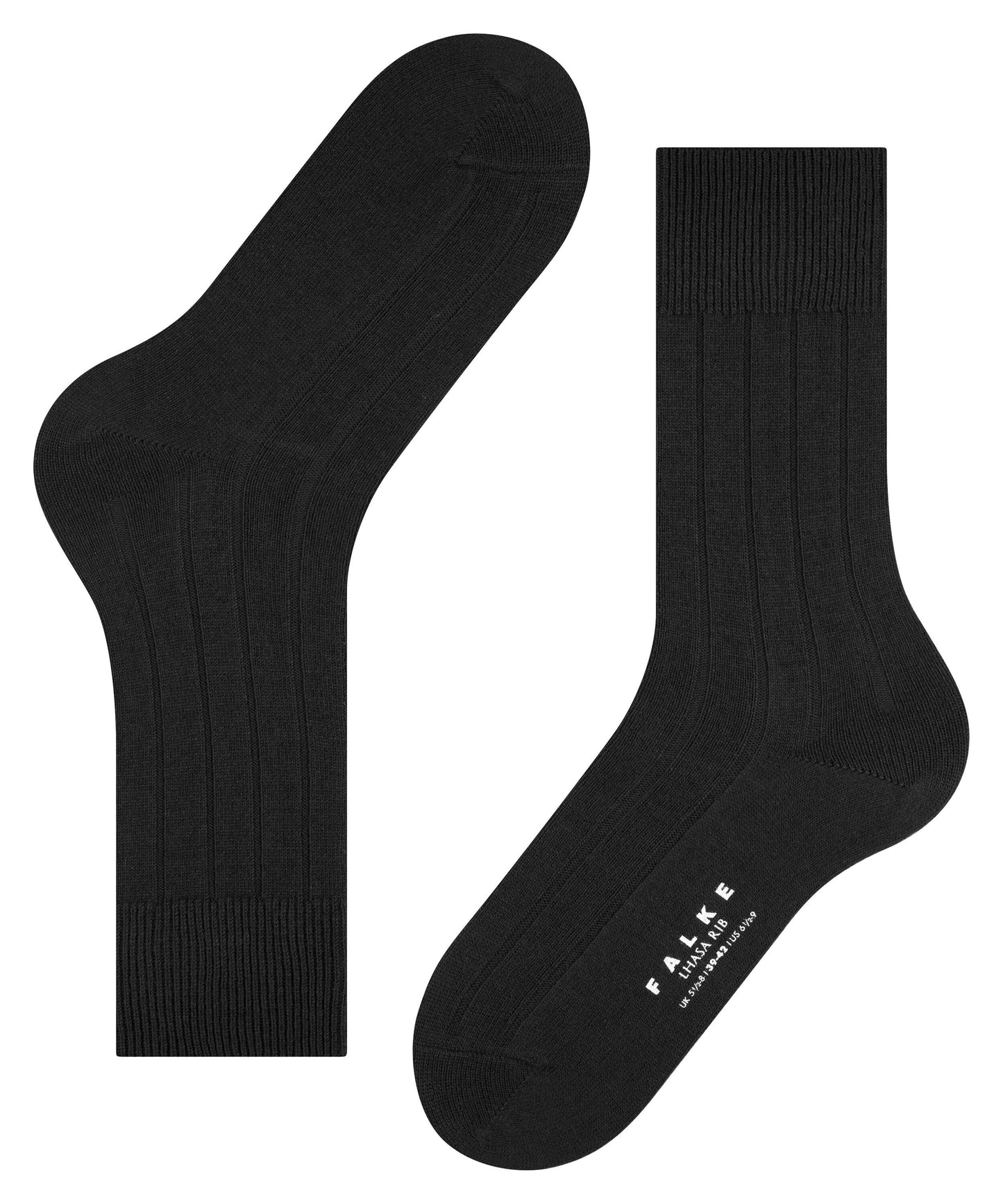 FALKE Lhasa Rib Herren (Black)