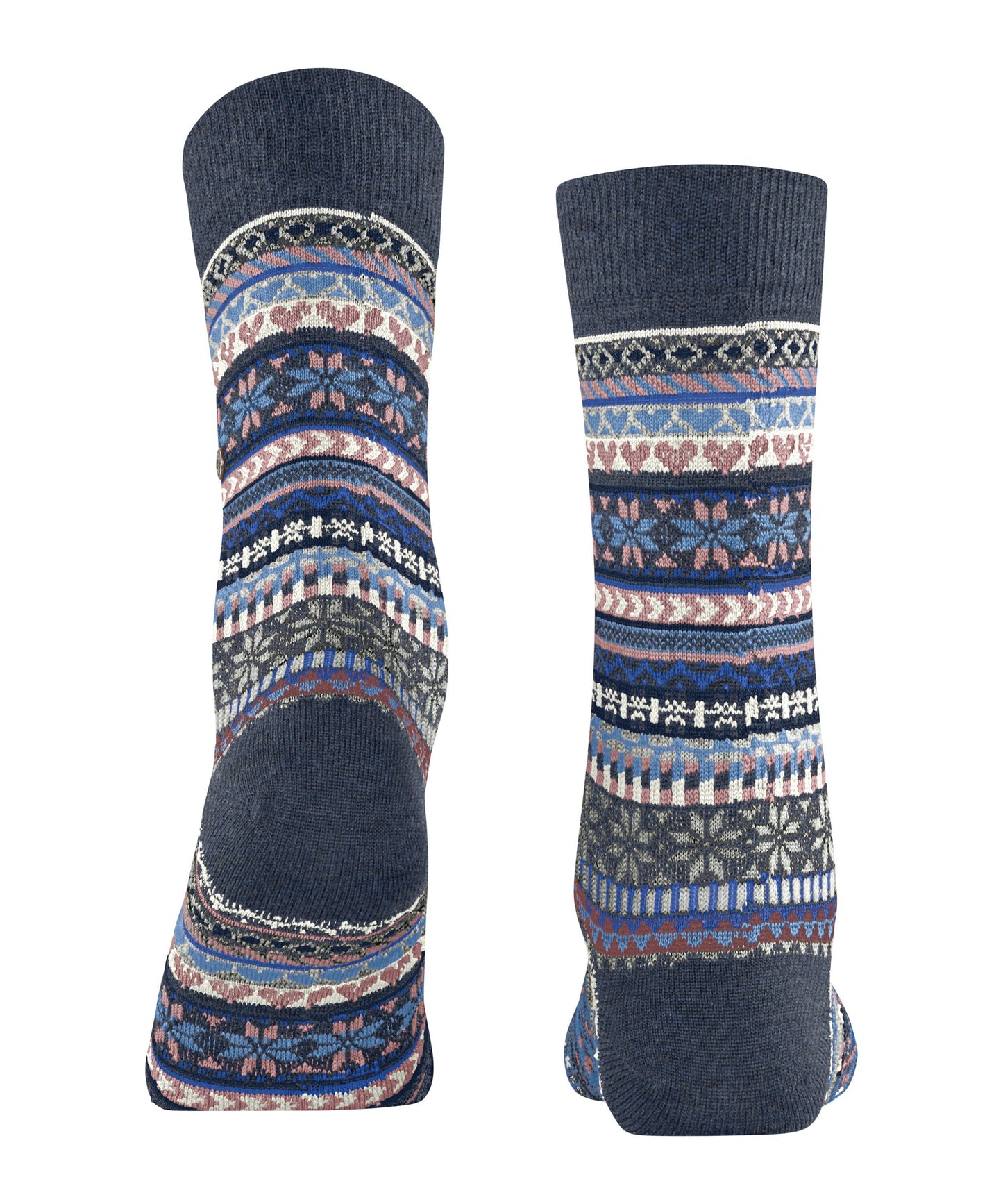 Burlington Fair Isle Delight Damen (Dark Blue Mel.)