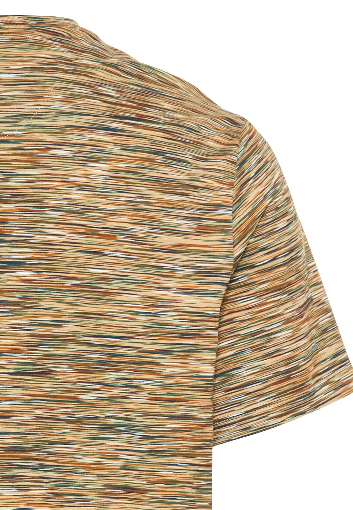 Kurzarmshirt mit geripptem Kragen (Agave Green)
