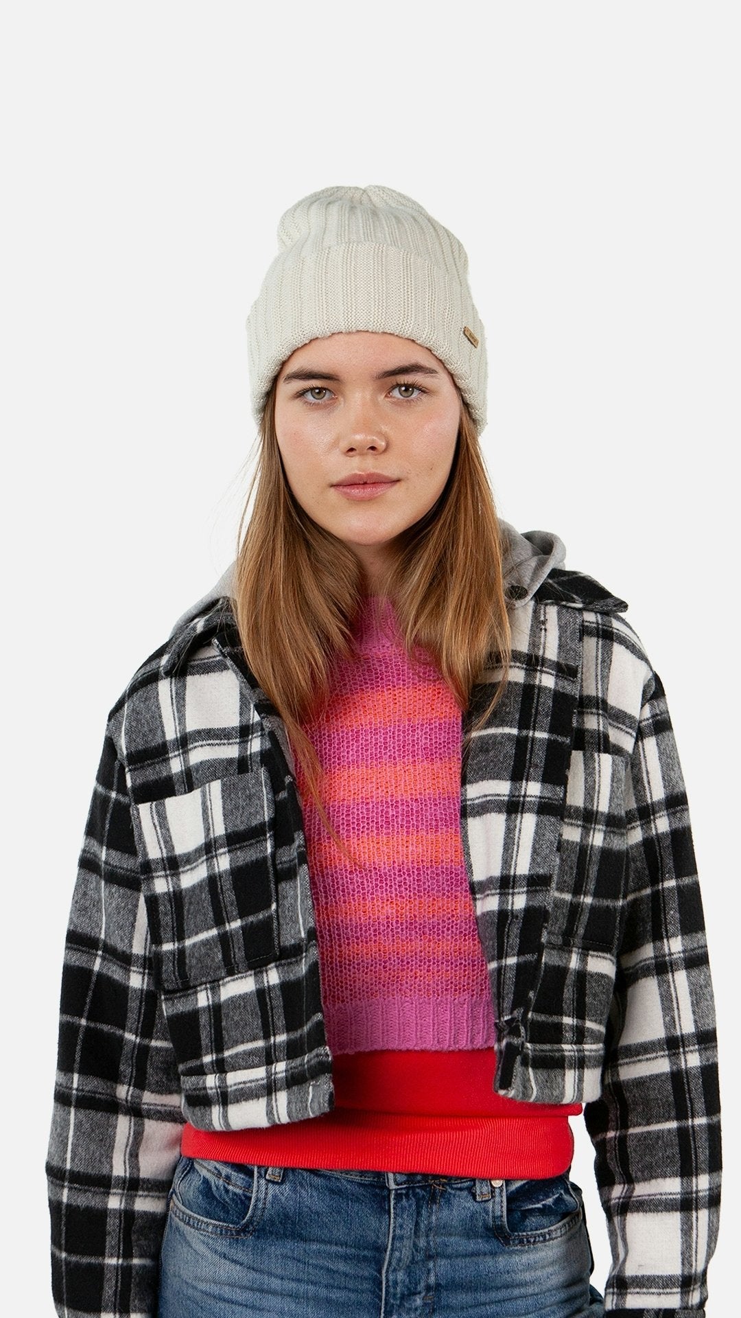 Bayne Beanie (White Oyster)