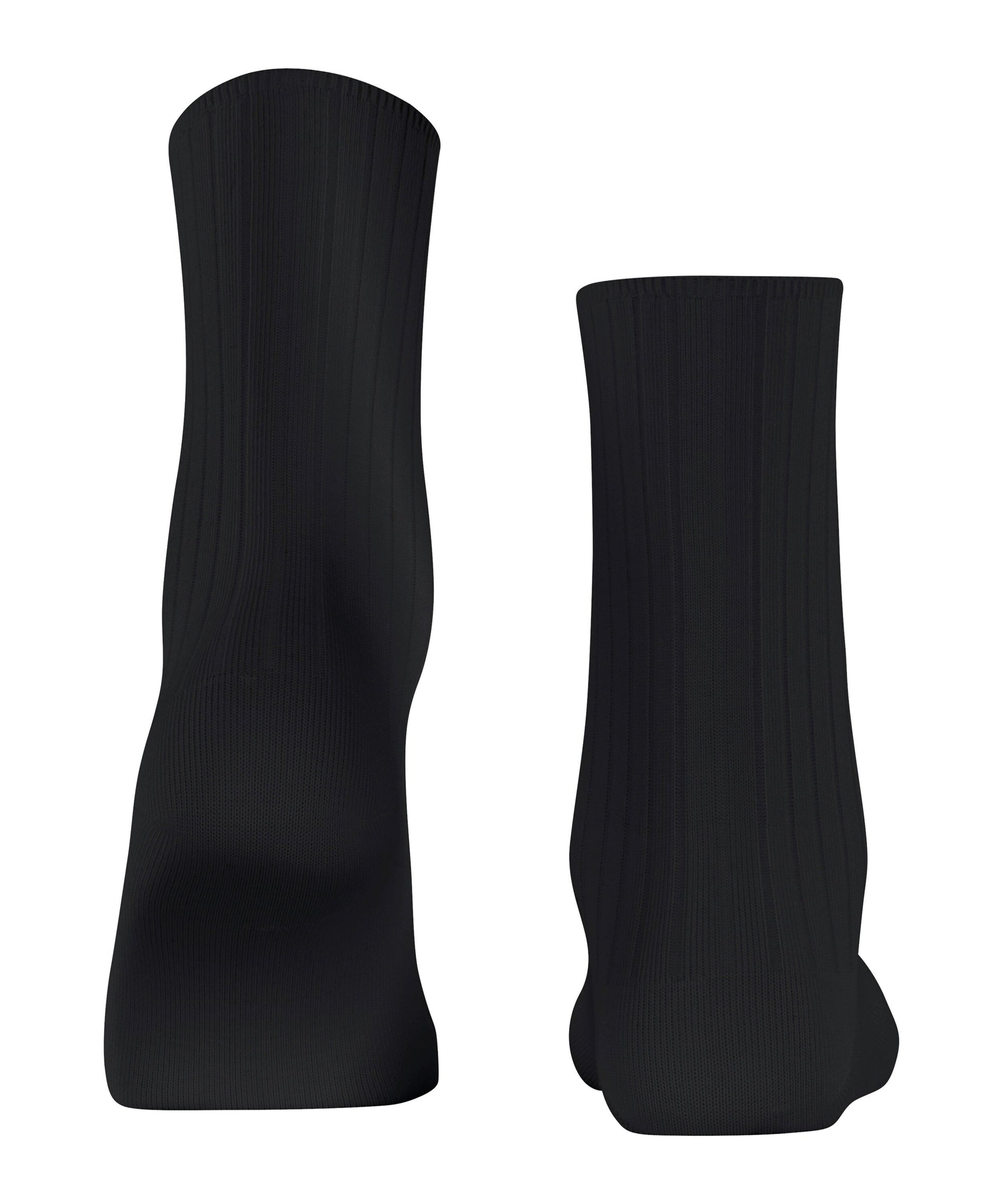FALKE Cotton Rib Damen (Black)