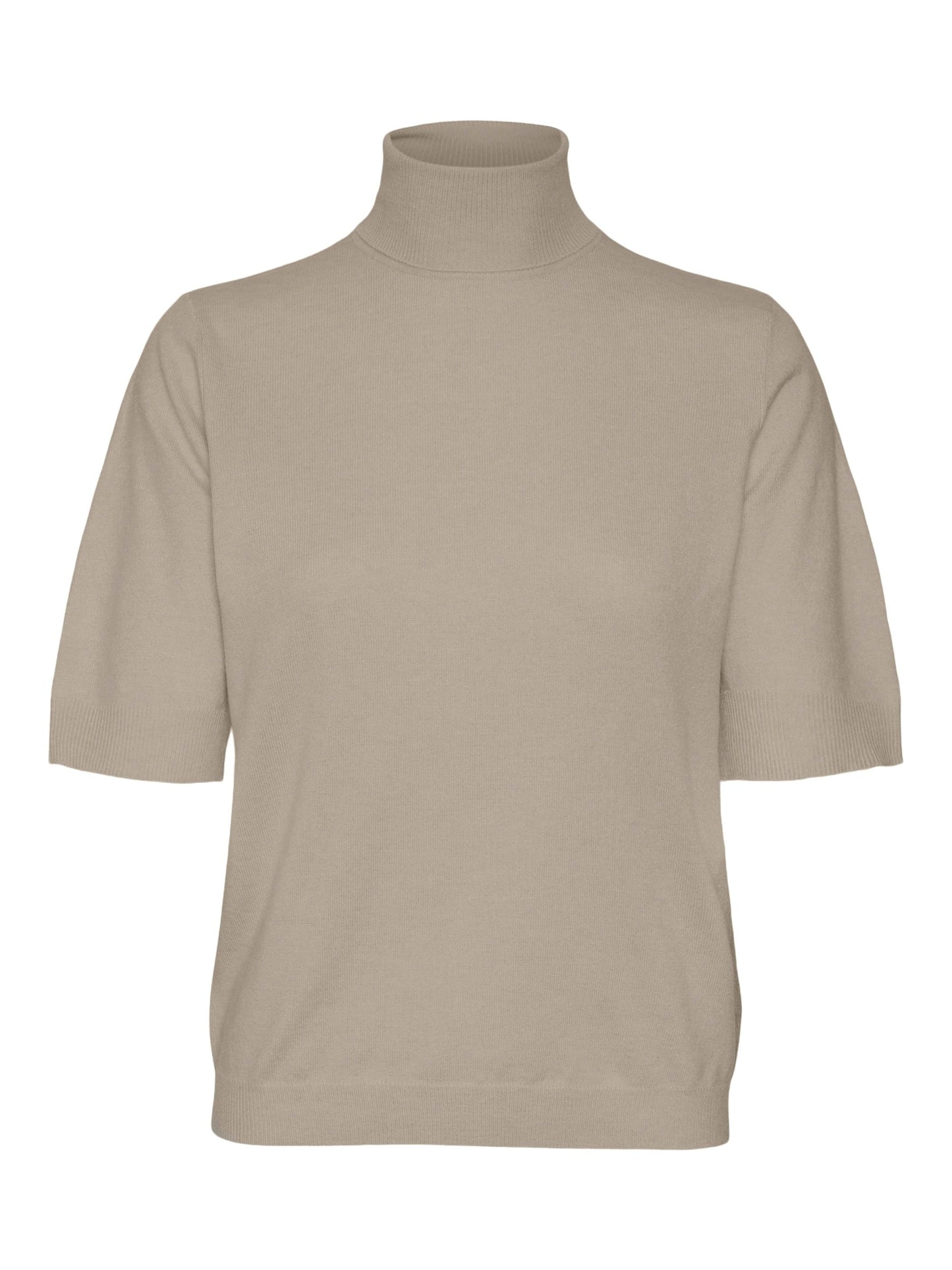 Vmfantastic 2/4 Rollneck Pullover Ga Boo (Moon Rock/)
