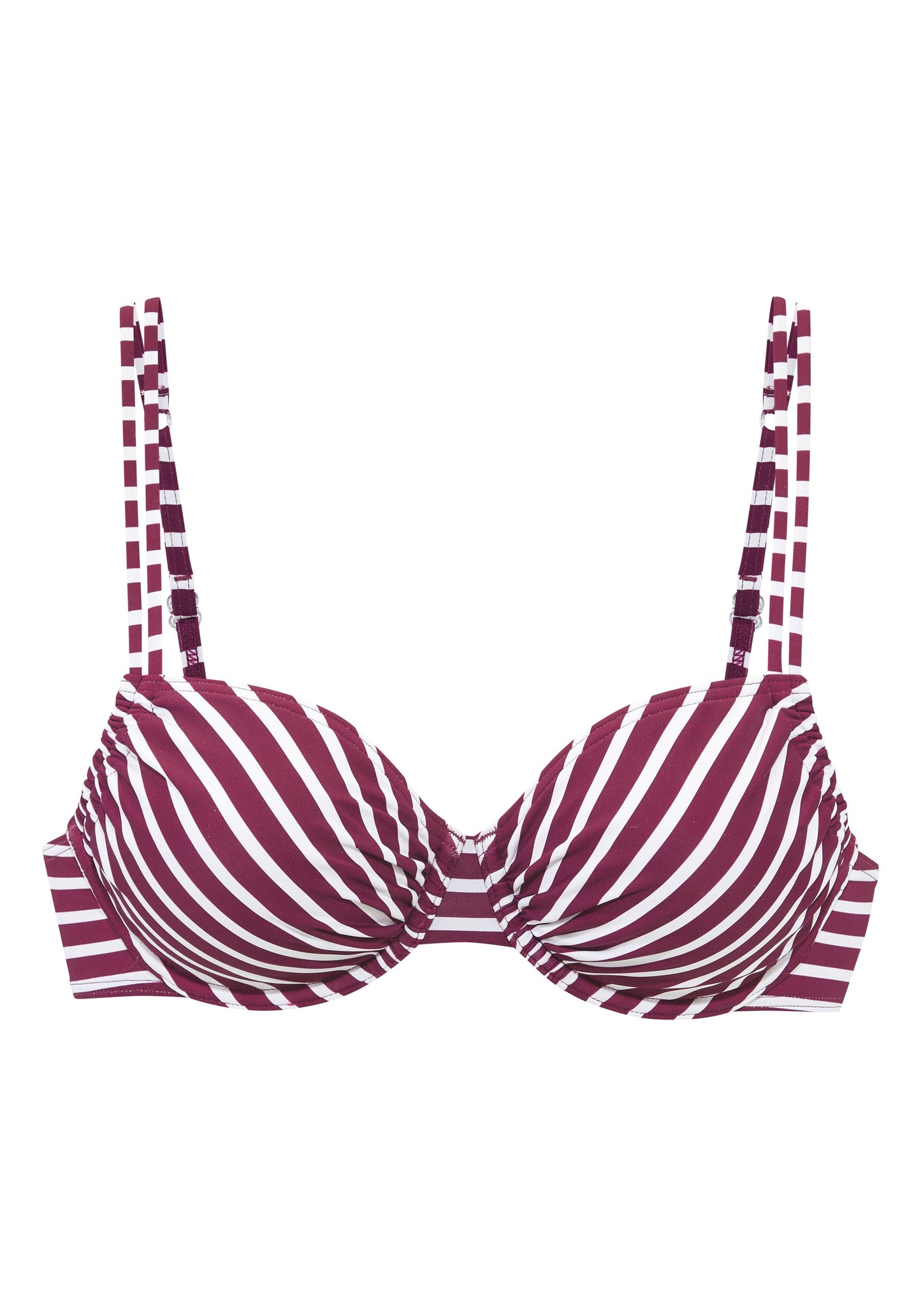 Venice Beach LM exkl. Sport Bügel-Top (Bordeaux-whi)