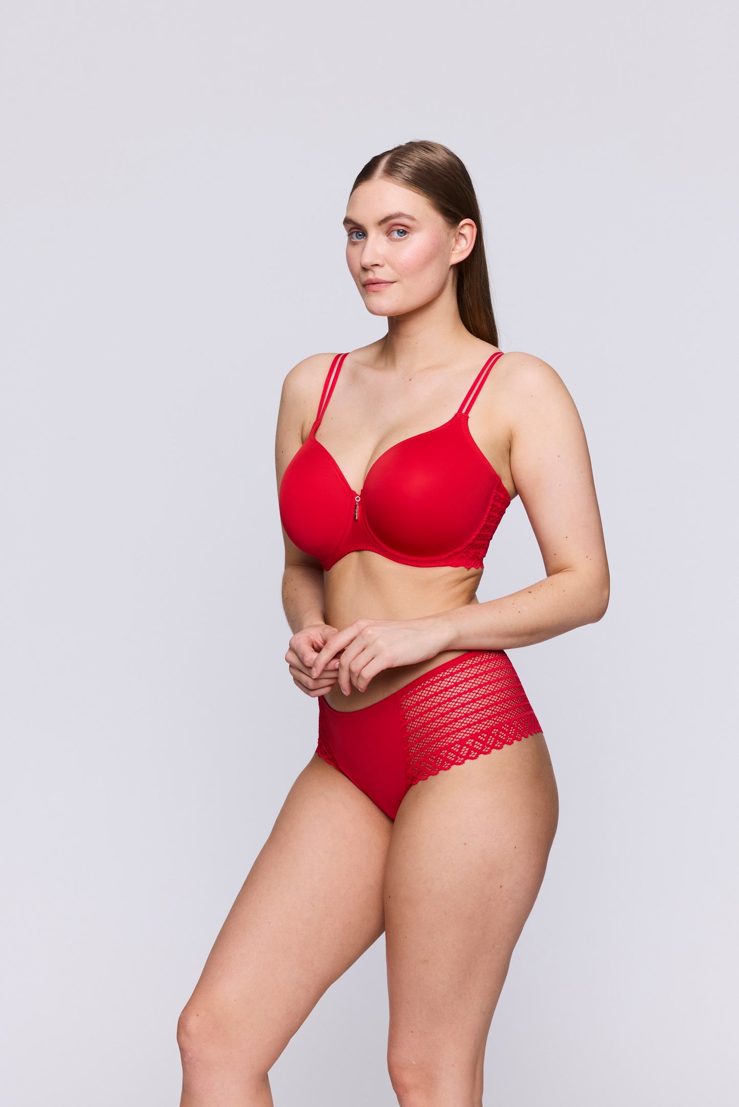 EAST END true red Unterlegter BH Herzform (Trr)