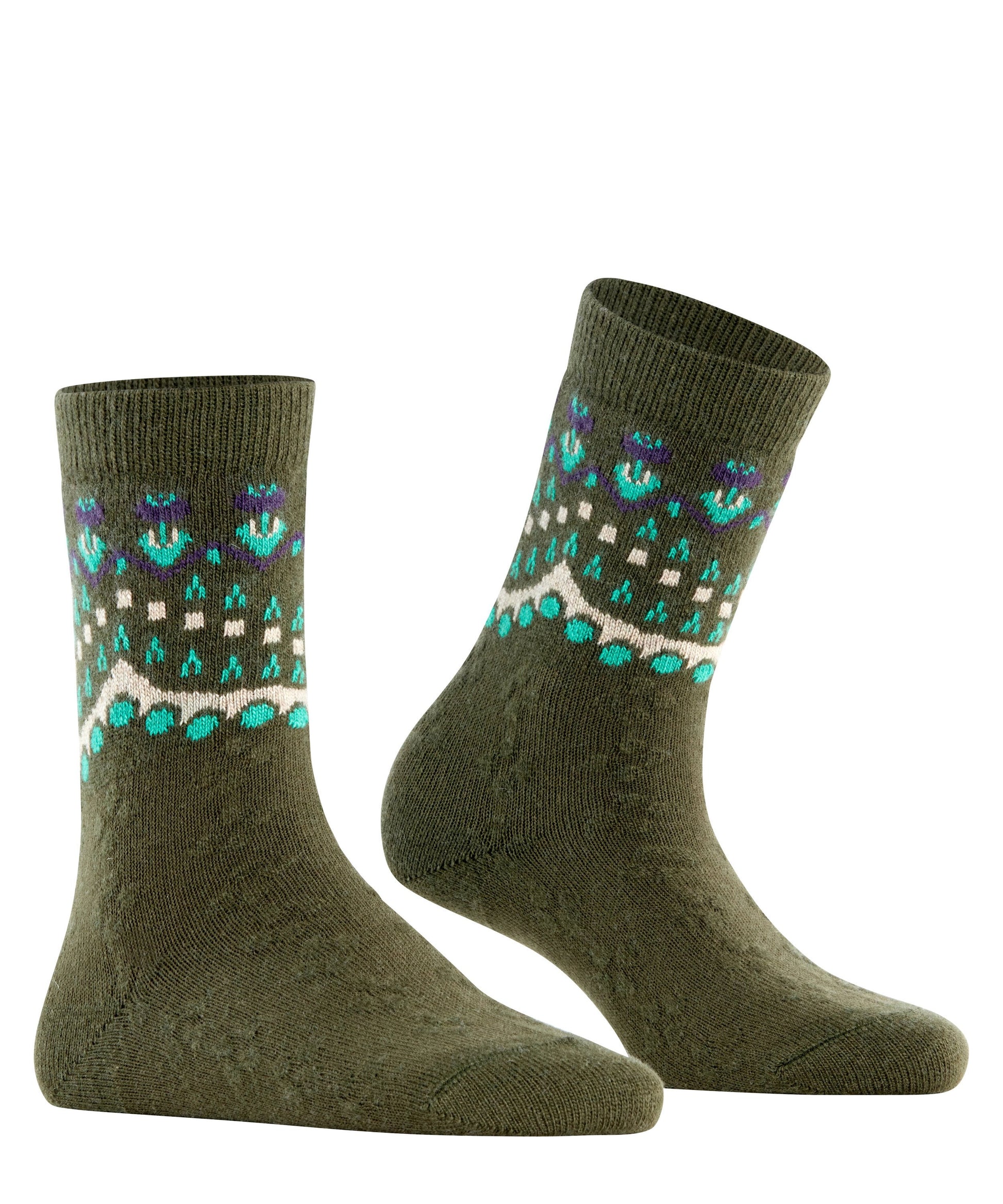 FALKE Cosy Wool Special Edition Damen (Artichoke)