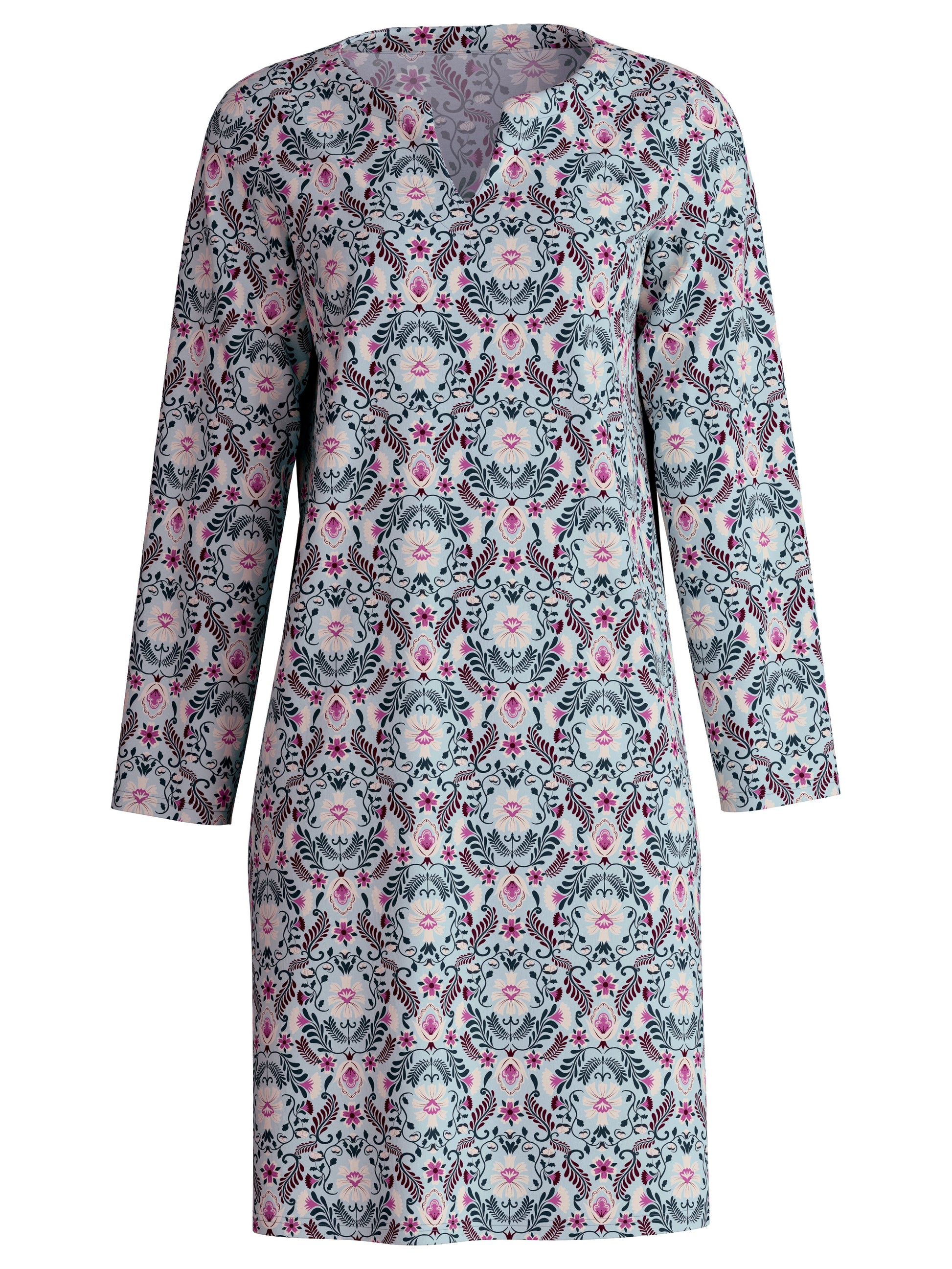 WOMEN Nightdress (Smoke Blue)