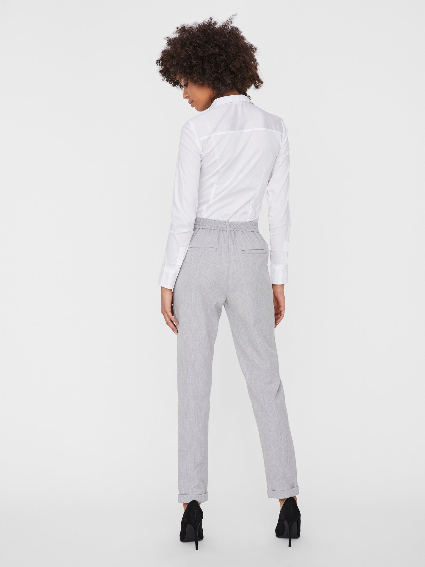 Vmmaya Mw Loose Solid Pant Noos (Light Grey Me)