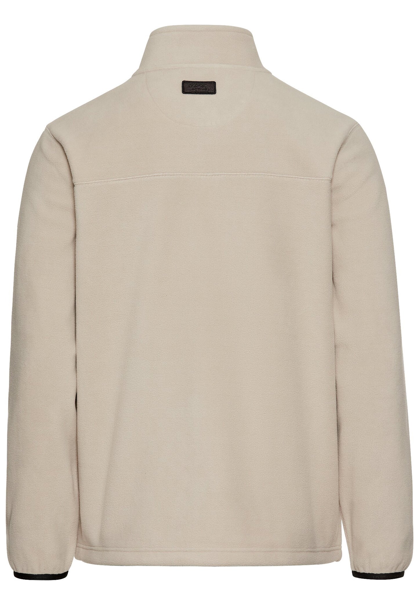 Fleecejacke mit Stehkragen (Beige)
