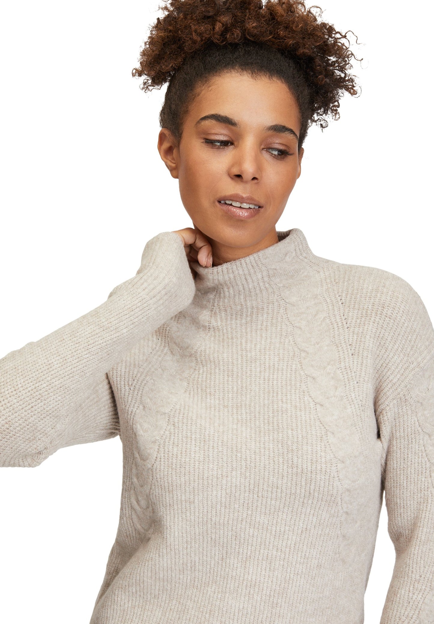 Strickpullover (Light Beige)