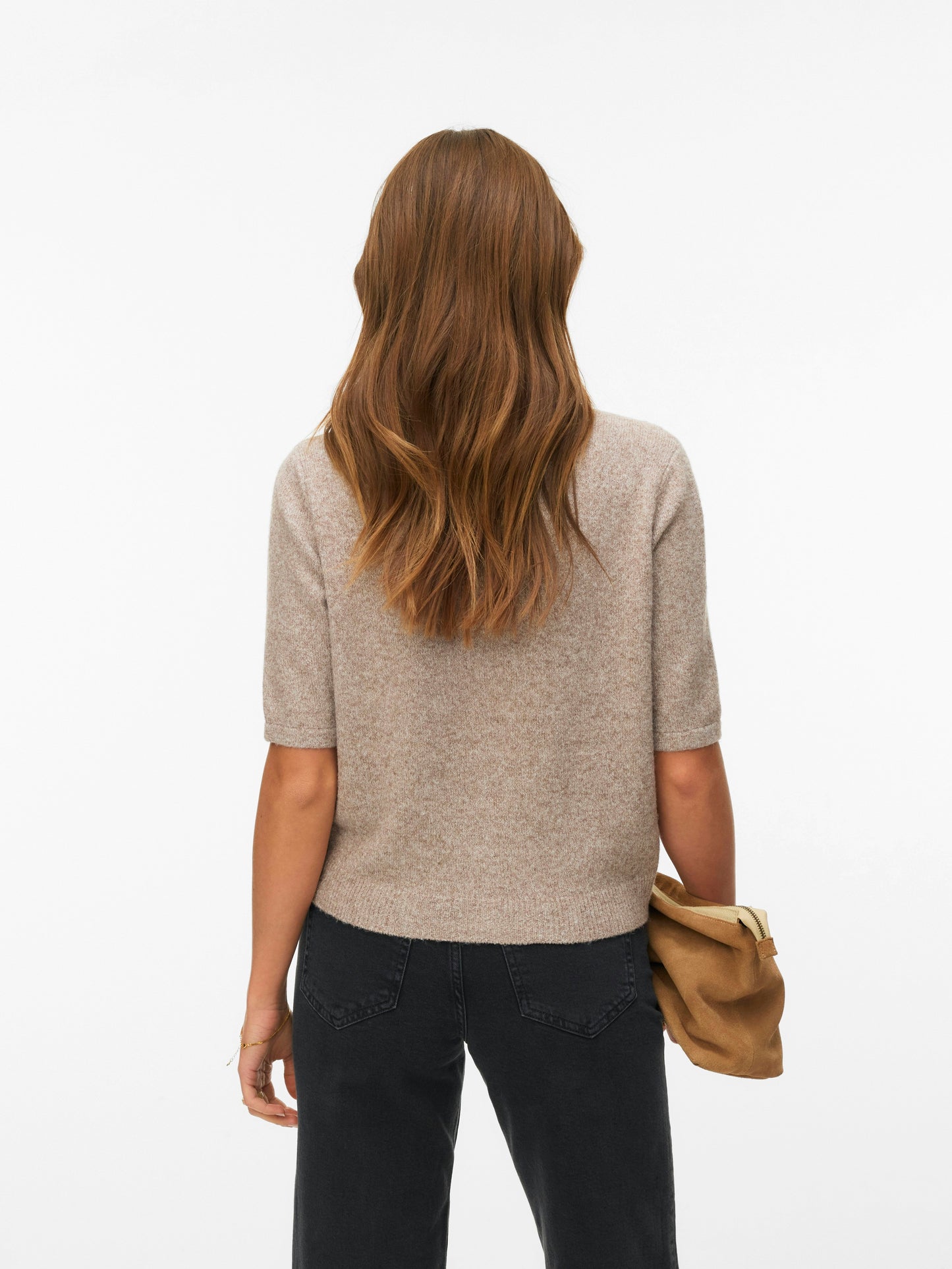 Vmdoffy 2/4 O-neck Button Cardigan Noos (Moon Rock/)