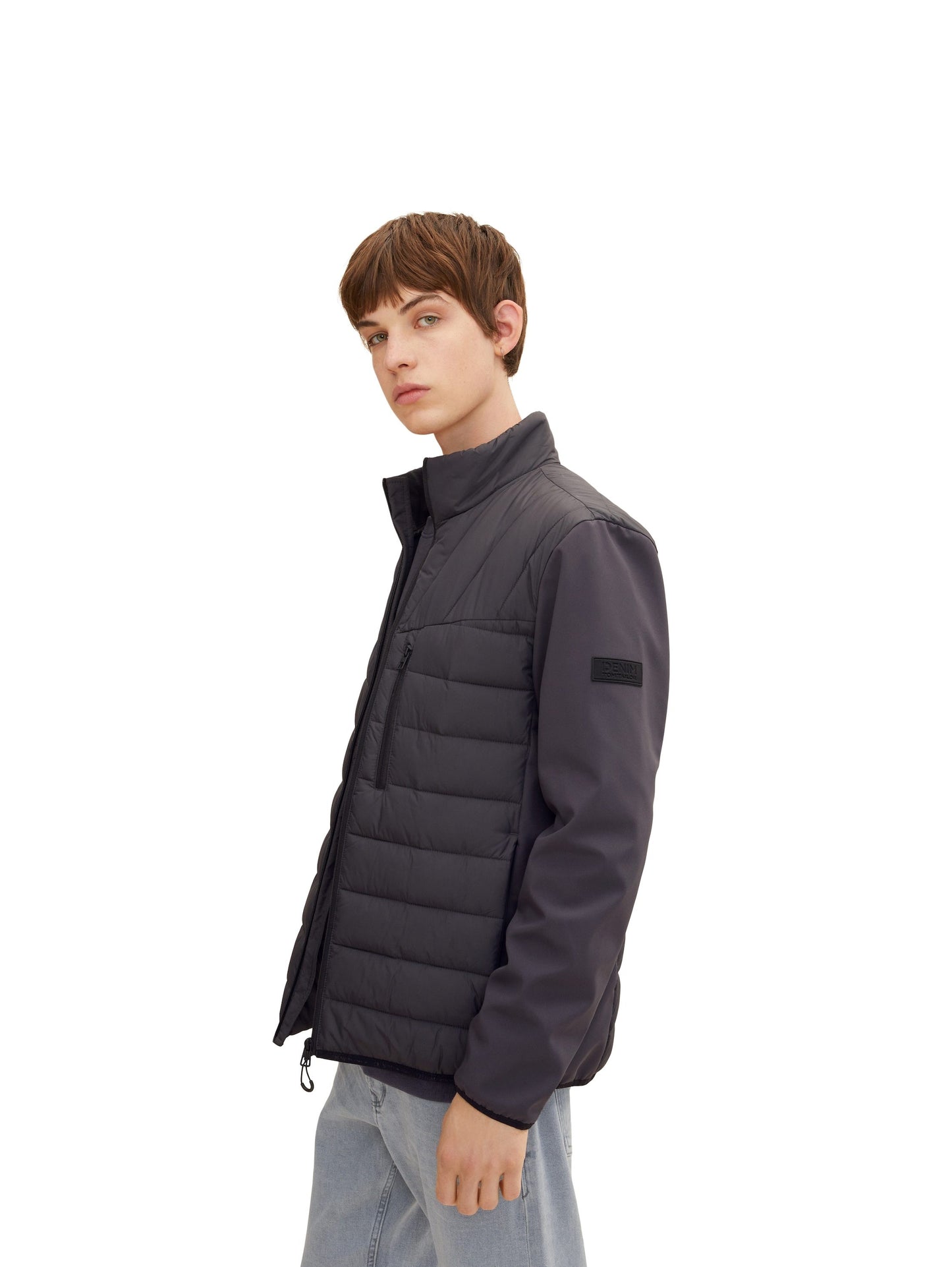 Gesteppte Übergangsjacke - REPREVE(R) Our Ocean(R) (Coal Grey)