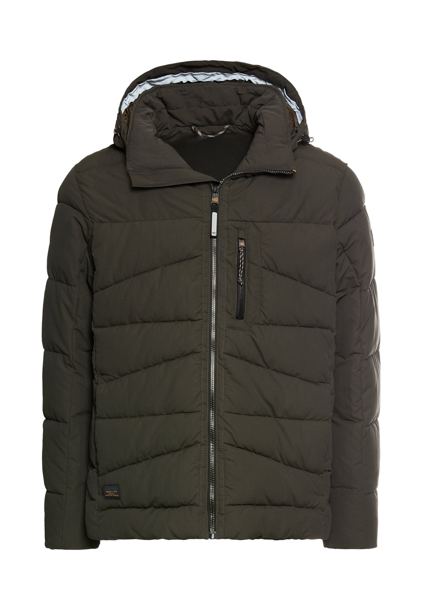 Winterjacke mit abnehmbarer Kapuze (Dark Brown)