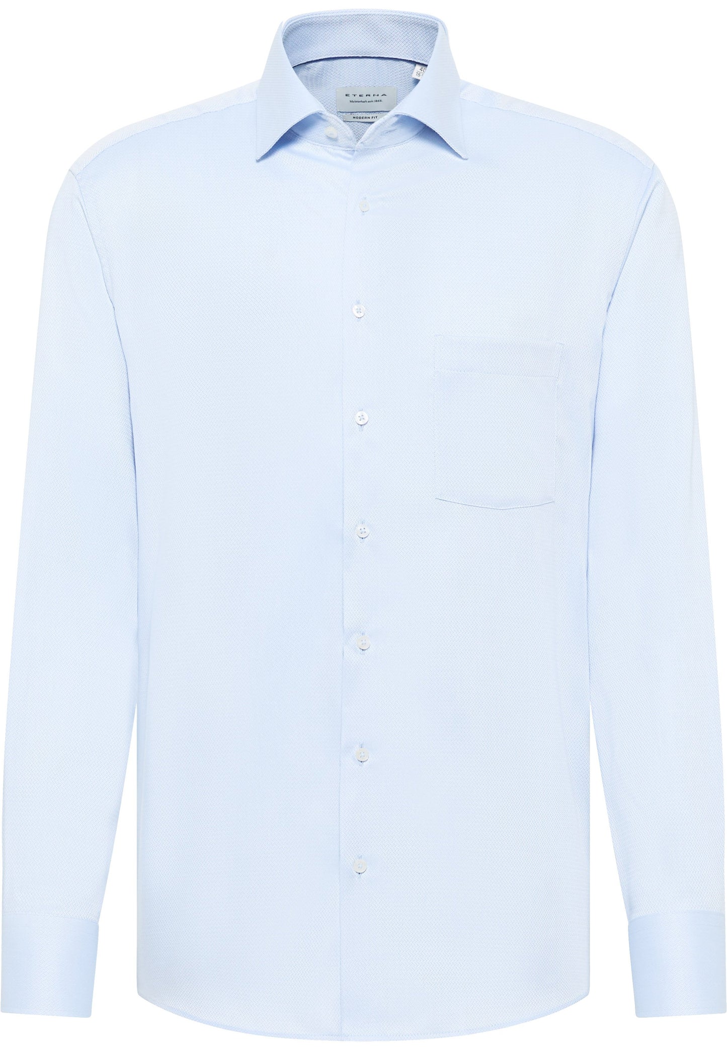 Hemd Langarm (Mittelblau)