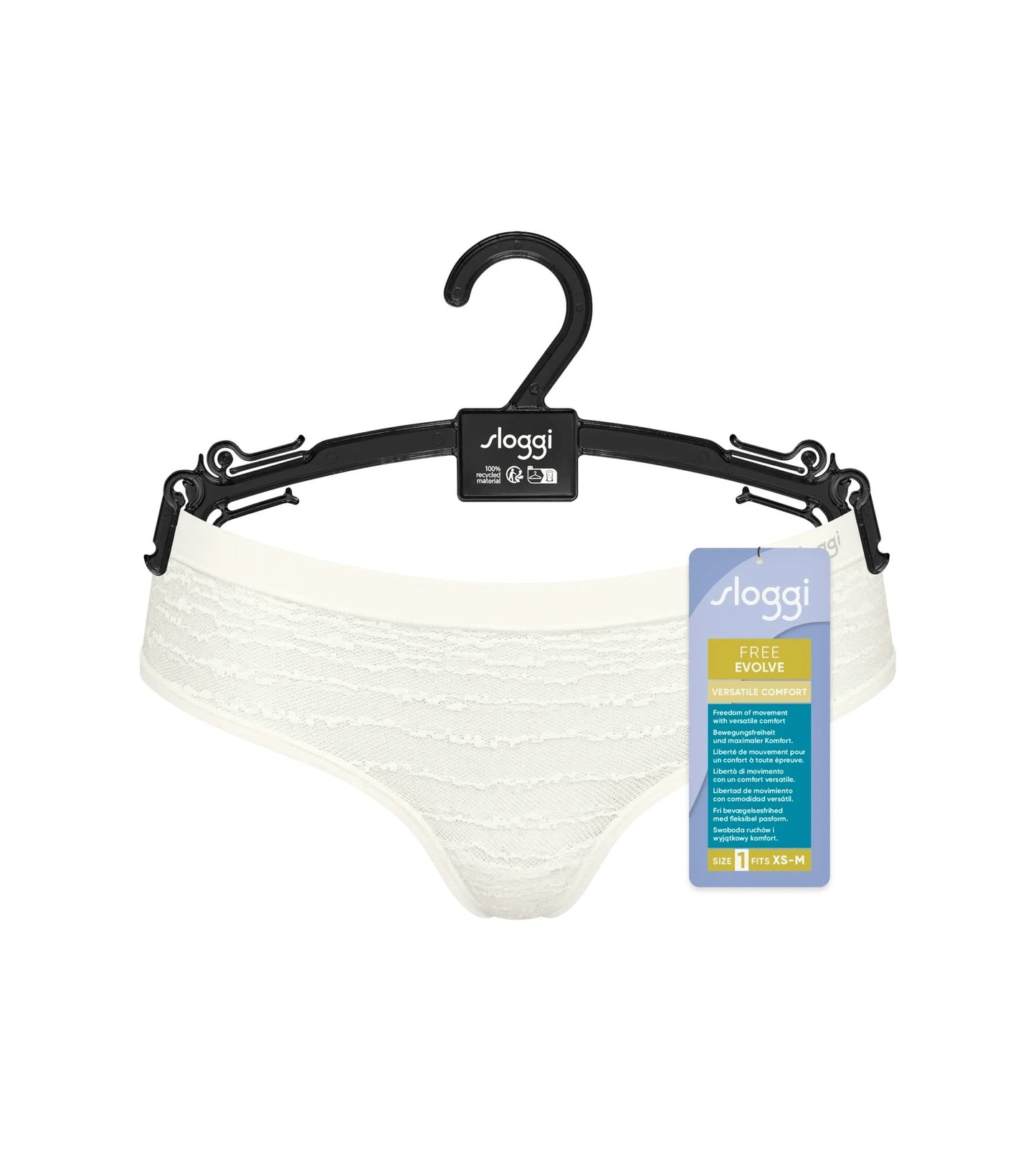 sloggi FREE Evolve Hipster Lace (00gz Silk White)