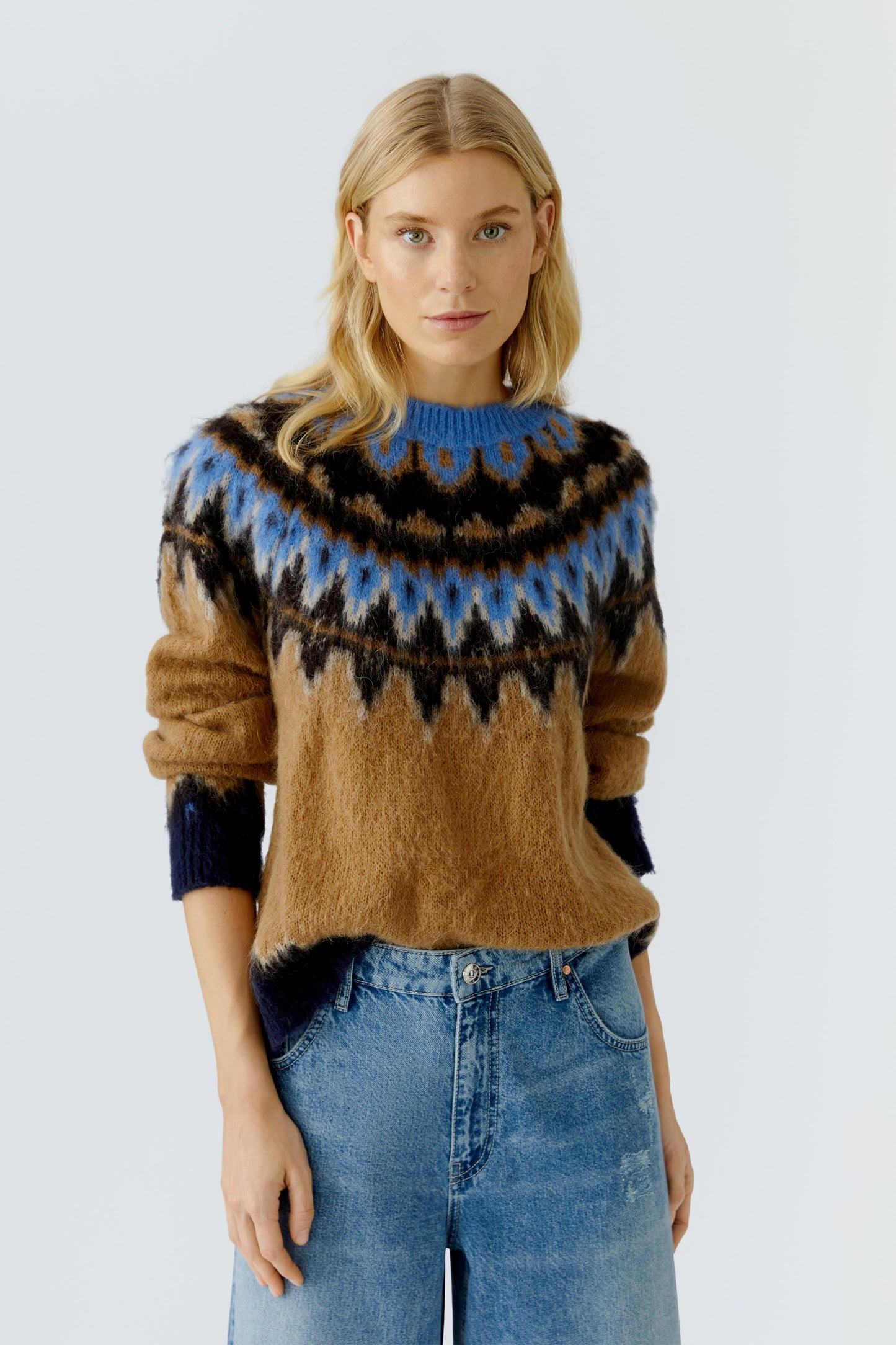 Pullover (Dk Camel Blue)