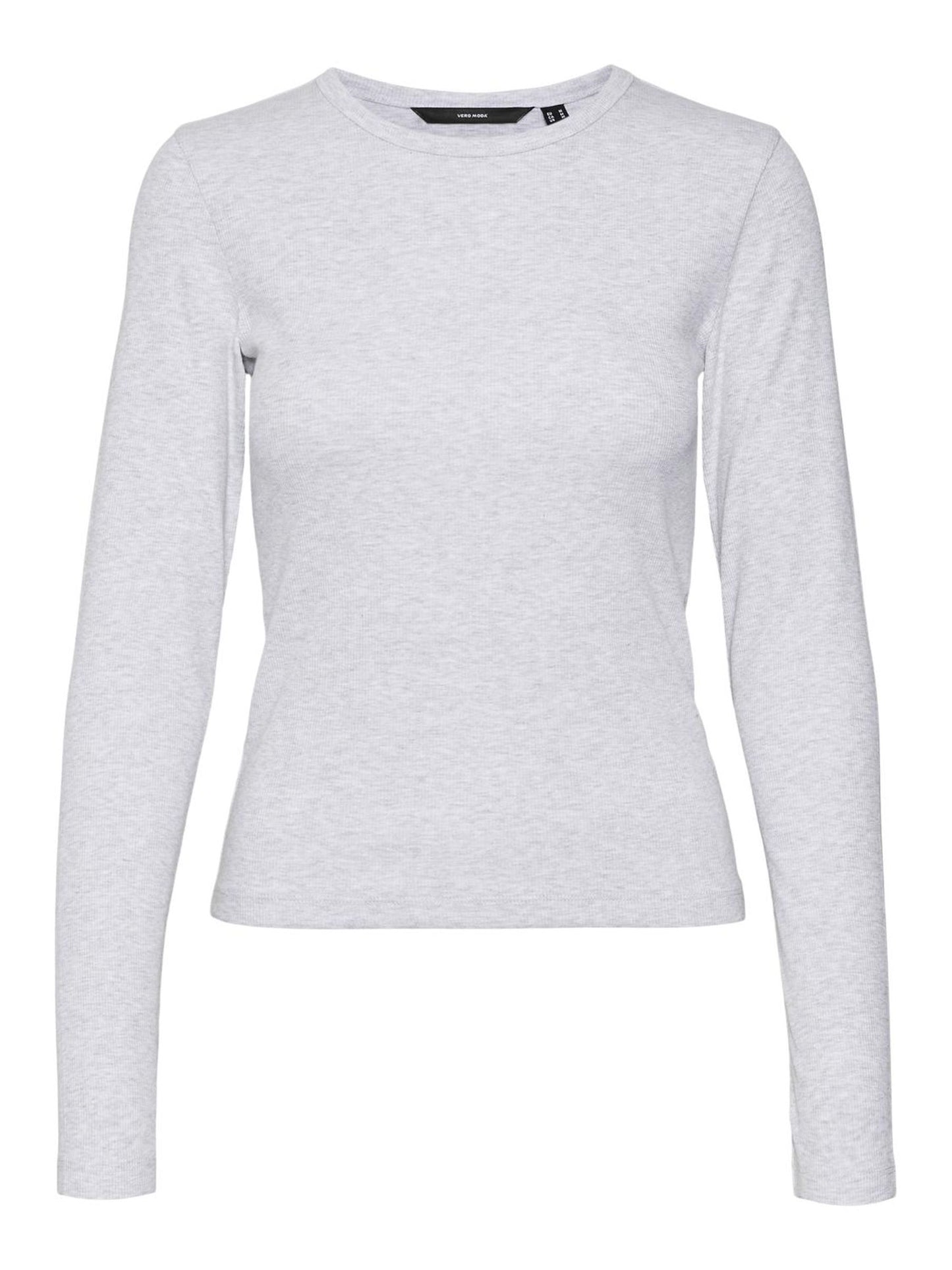 Vmchloe Ls Short Top Ga Jrs (Light Grey Me)