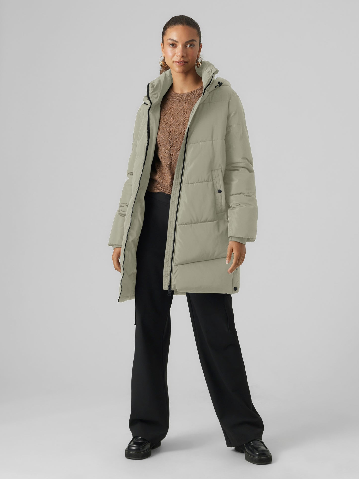 Vmhalsey Coat Ga Boo (Abbey Stone)