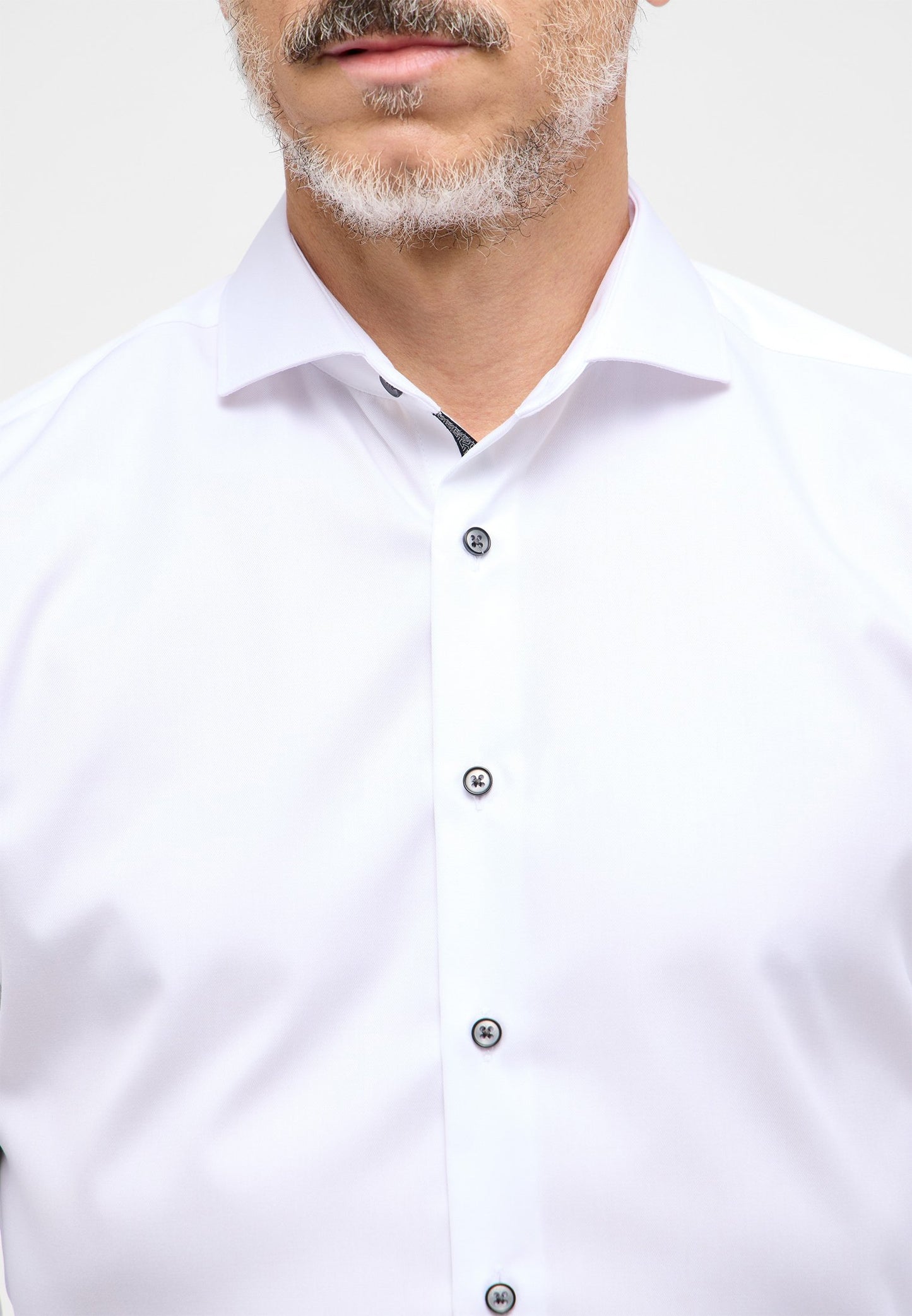 ETERNA Cover Shirt SLIM FIT (Weiss)