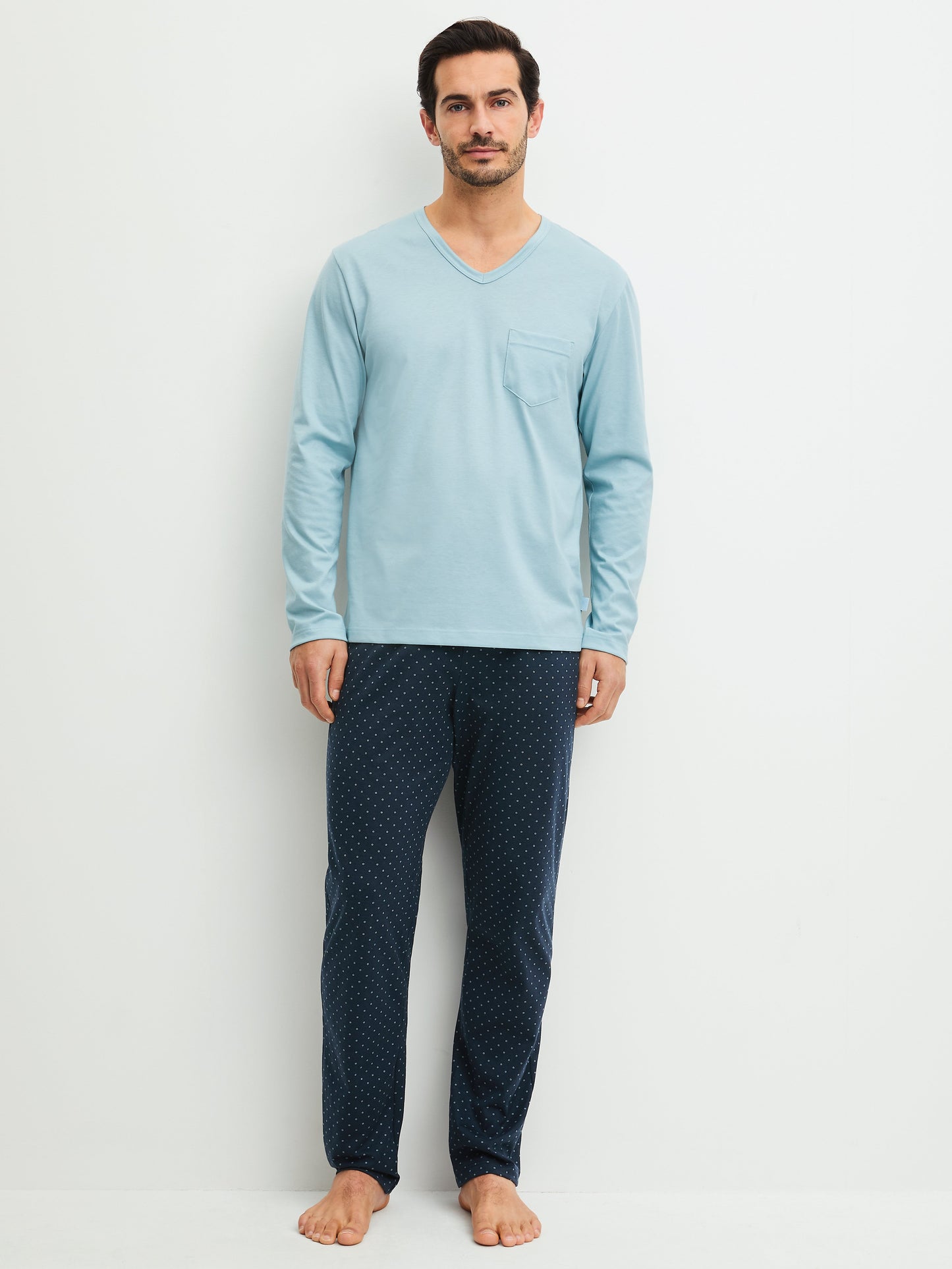 HERREN Pyjama (Tourmaline Blue)