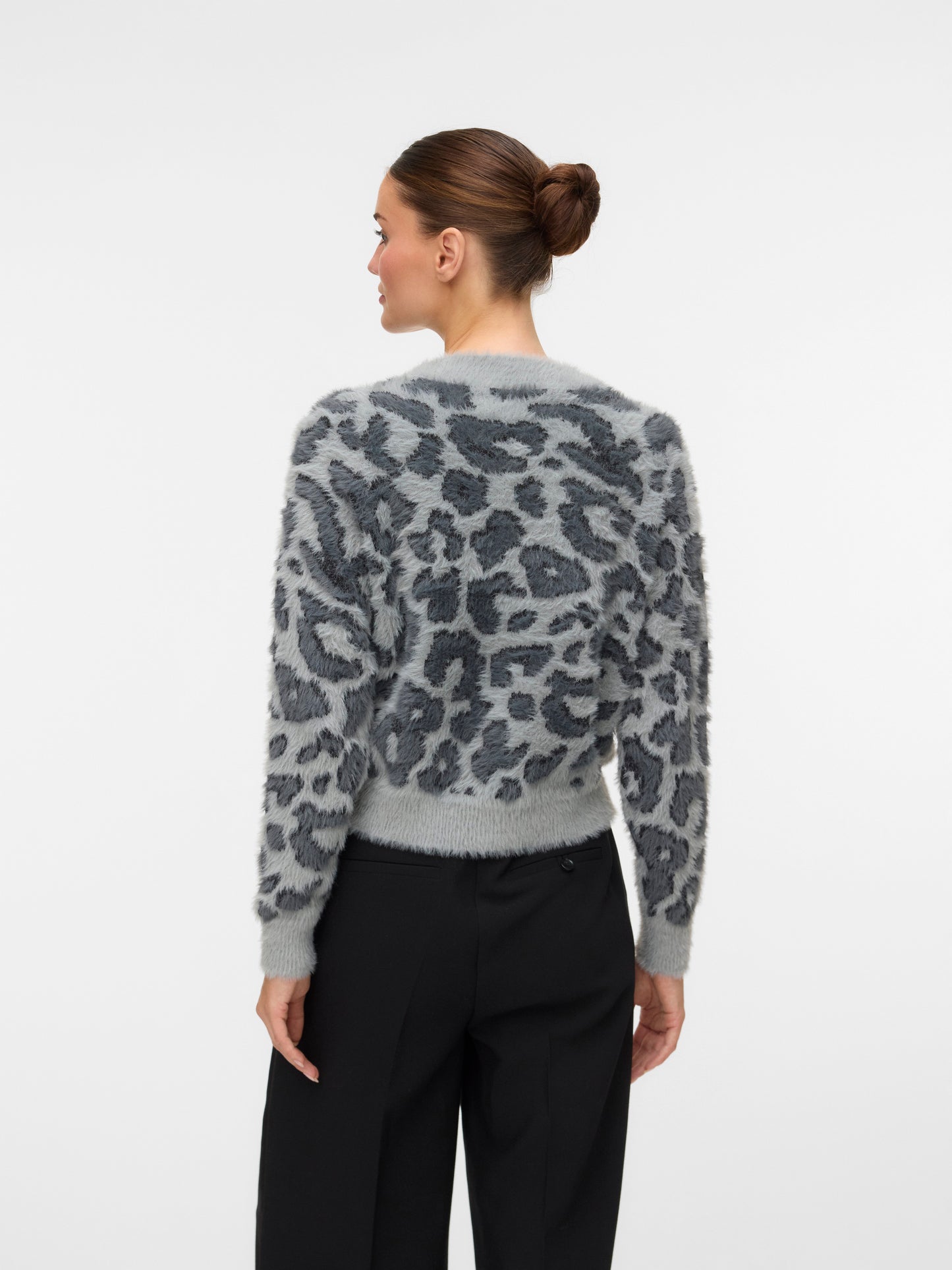 Vmjungle Ls O-neck Pullover Boo (Griffin/w.)