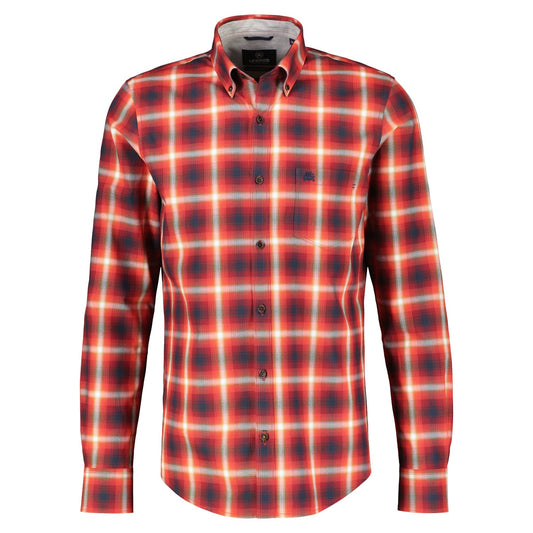 Button Down (Ruby Red)