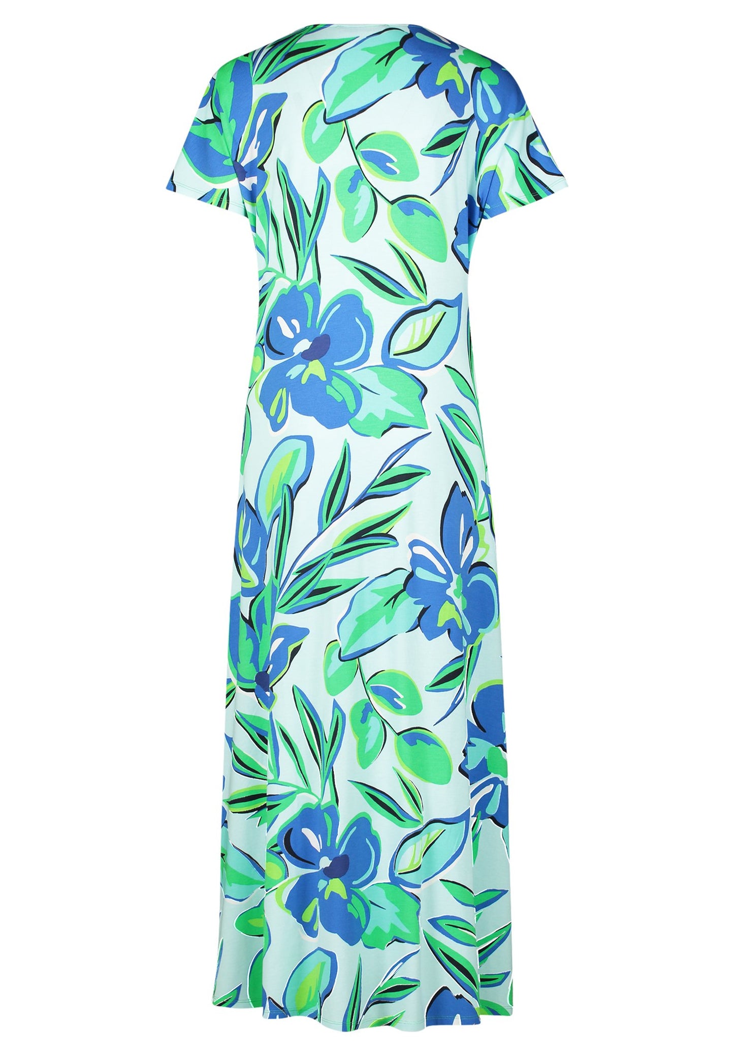 Midikleid (Green/blue)