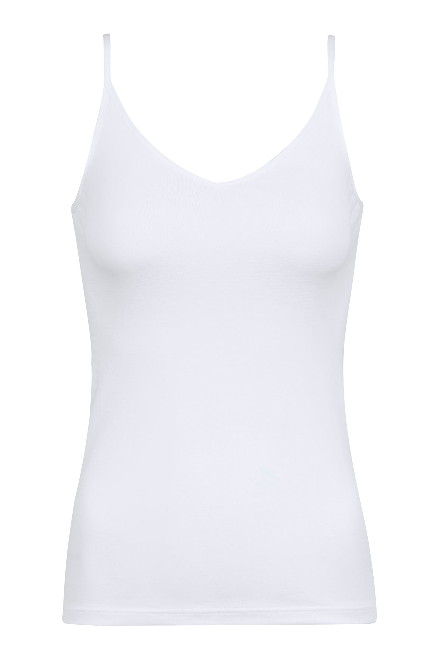 Spaghetti Top (Doppelpack) (Weiss)