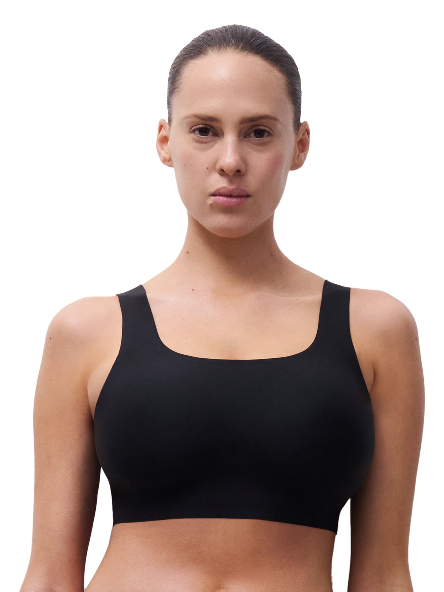 SoftStrech Power Rundhals BH (Schwarz)