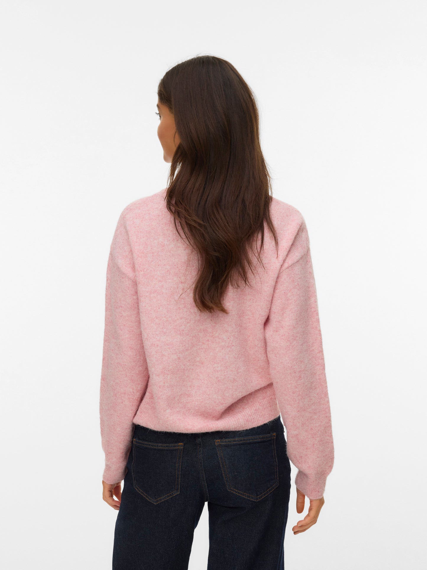 Vmamoremio Ls O-neck Pullover Boo (Rose Elega)